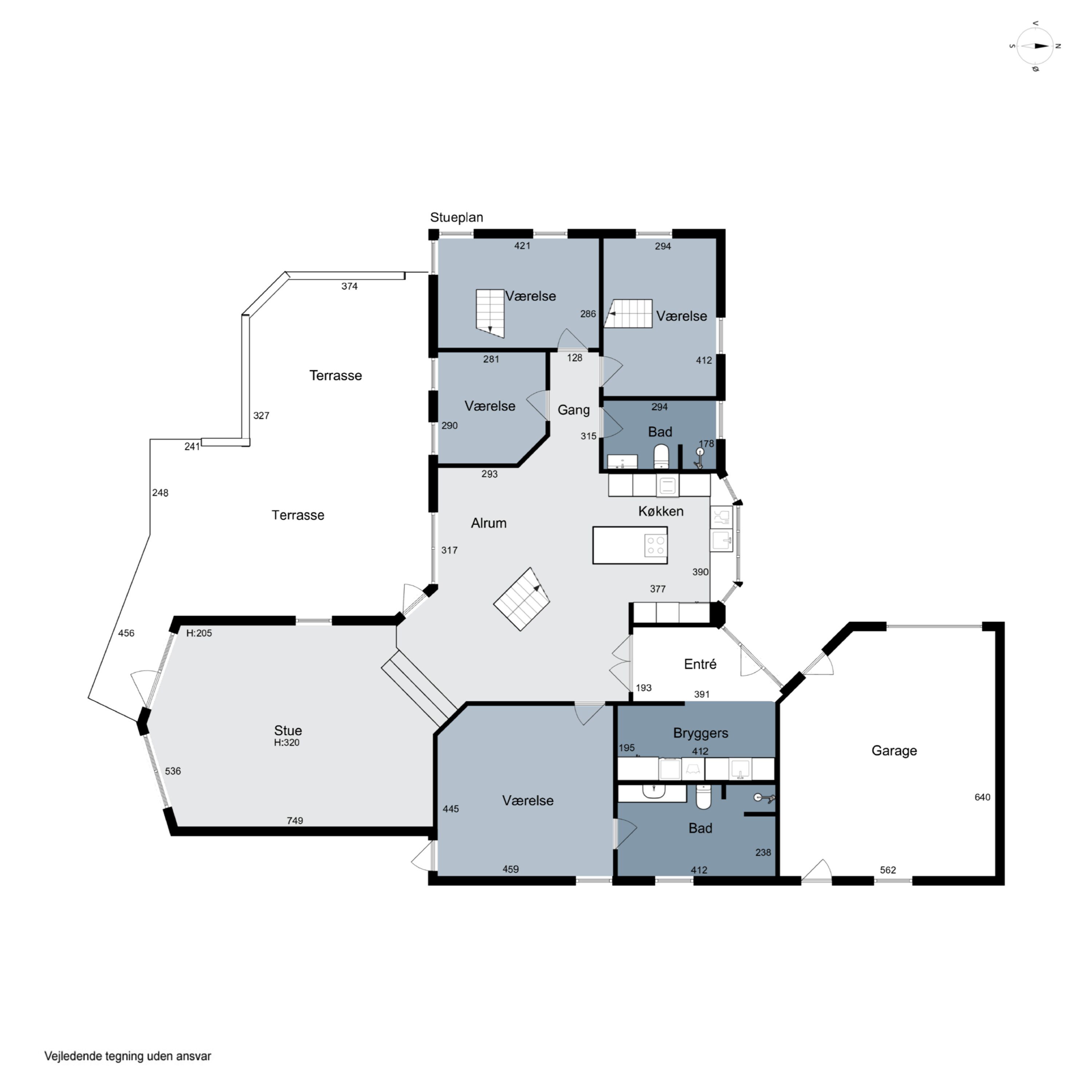 Plantegninger billede af Jasminvej 40, 7700 Thisted
