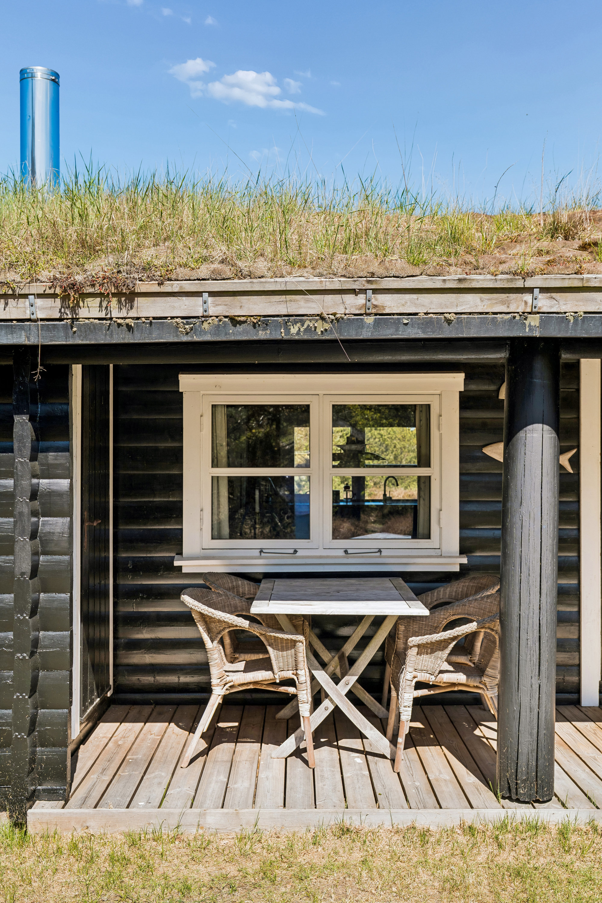 Fremhævet terrasse billede i fuldskærmstilstand. Billede af Tranevej 8, 9940 Læsø