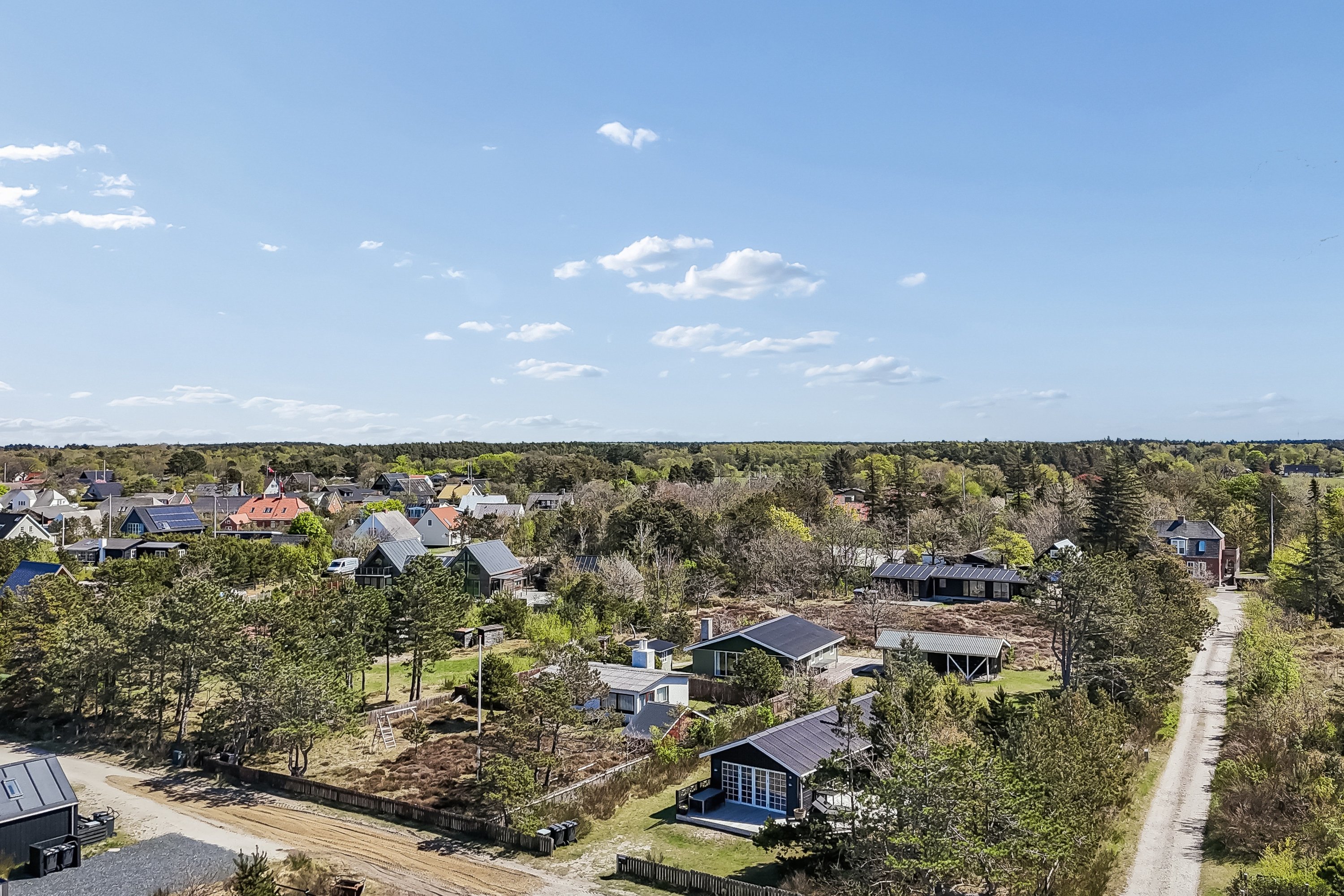 Fremhævet luftfoto billede i fuldskærmstilstand. Billede af Havstien 9, Vesterø Havn, 9940 Læsø