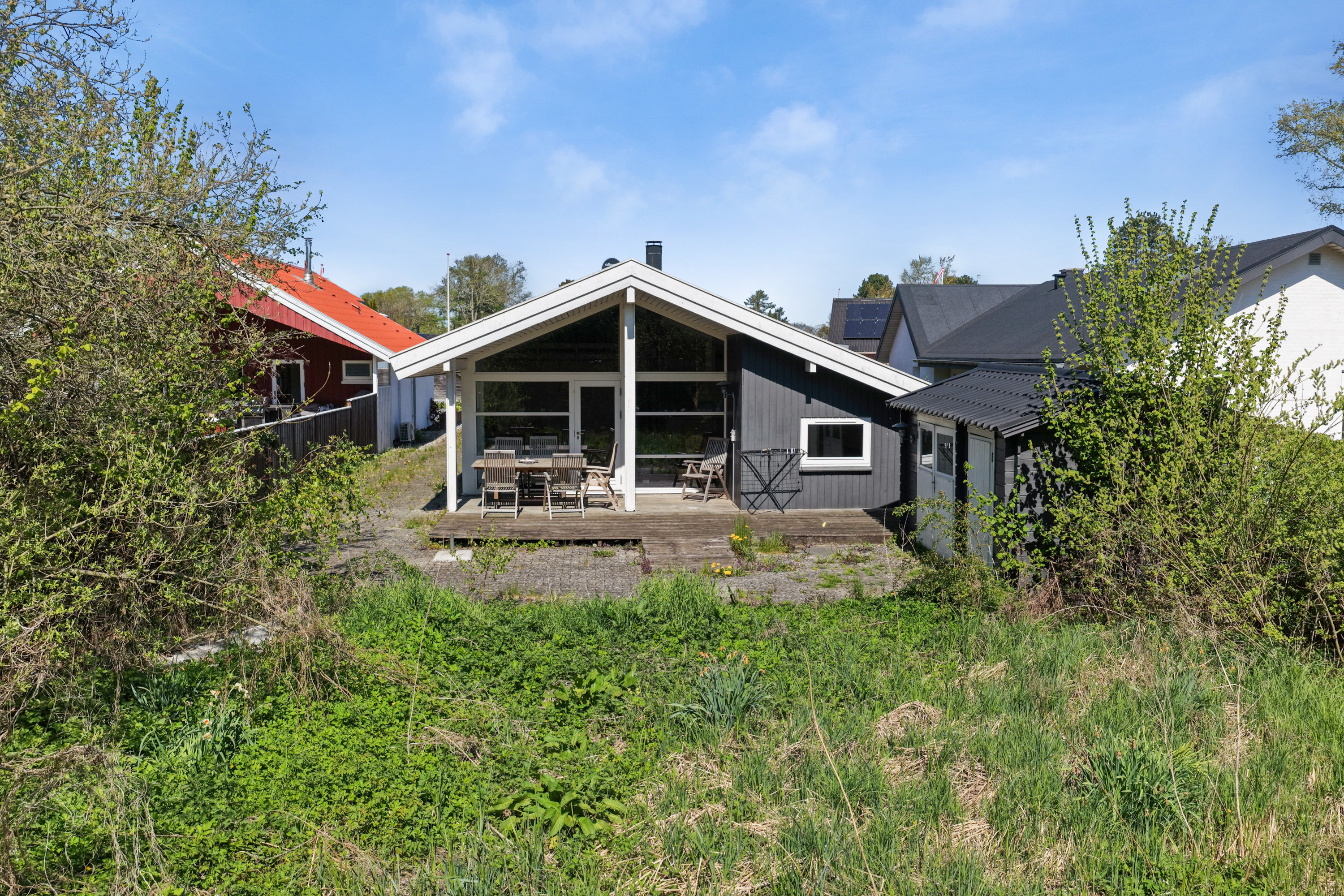Fremhævet have billede i fuldskærmstilstand. Billede af Egernvej 20, Maemosen, 5871 Frørup
