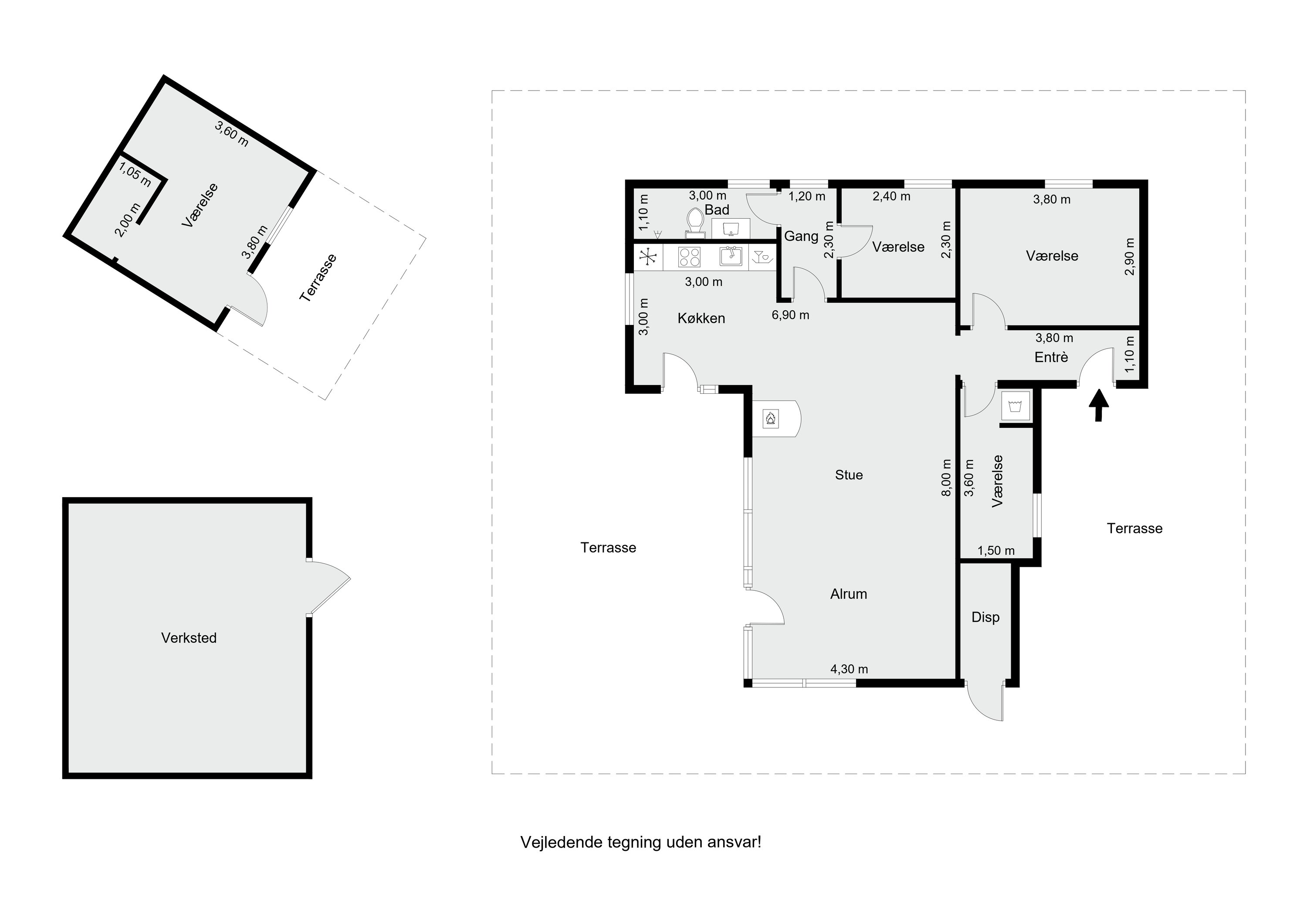 Plantegninger billede af Jelsevej 152, Lundø, 7840 Højslev