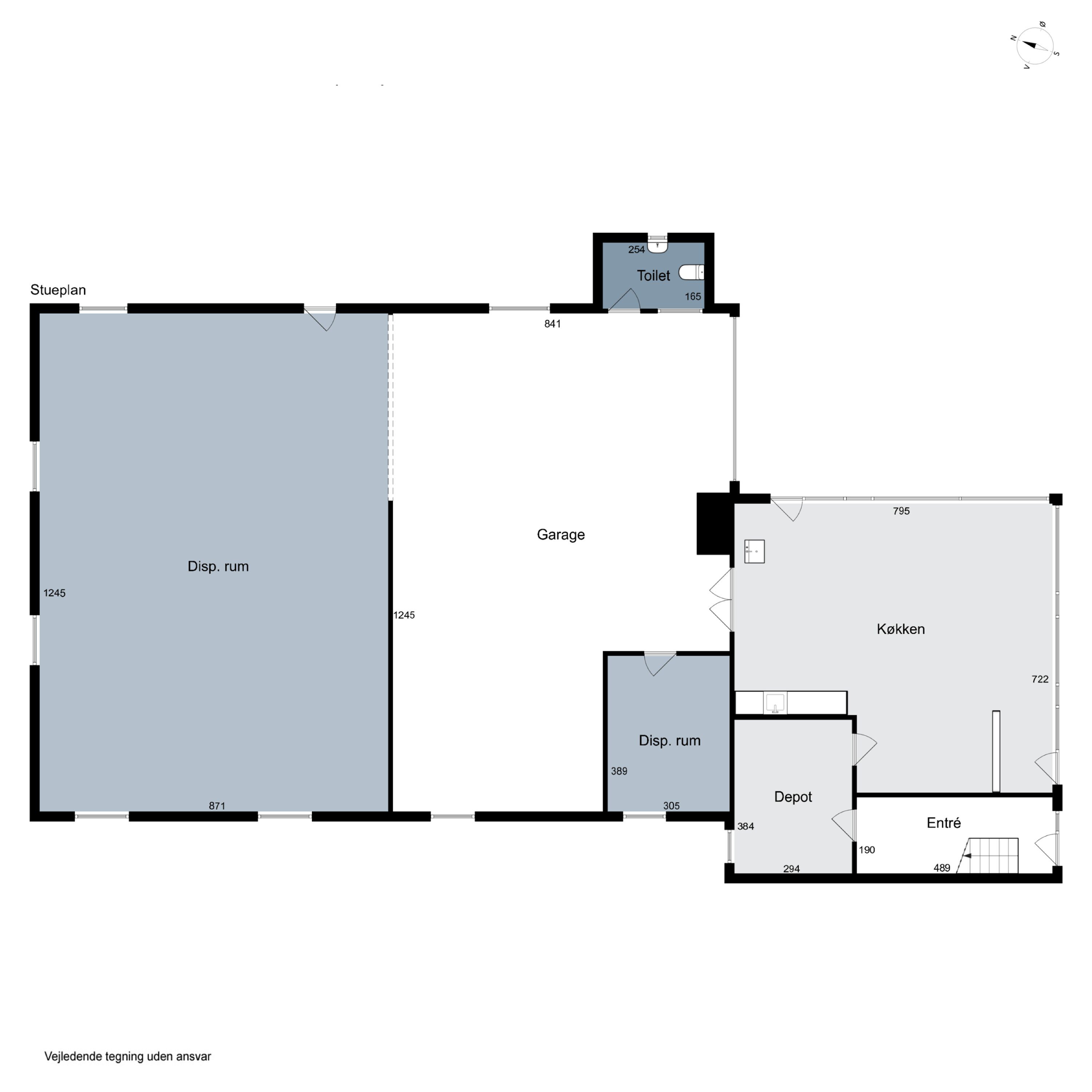 Plantegninger billede af Vestervigvej 81, 7755 Bedsted Thy