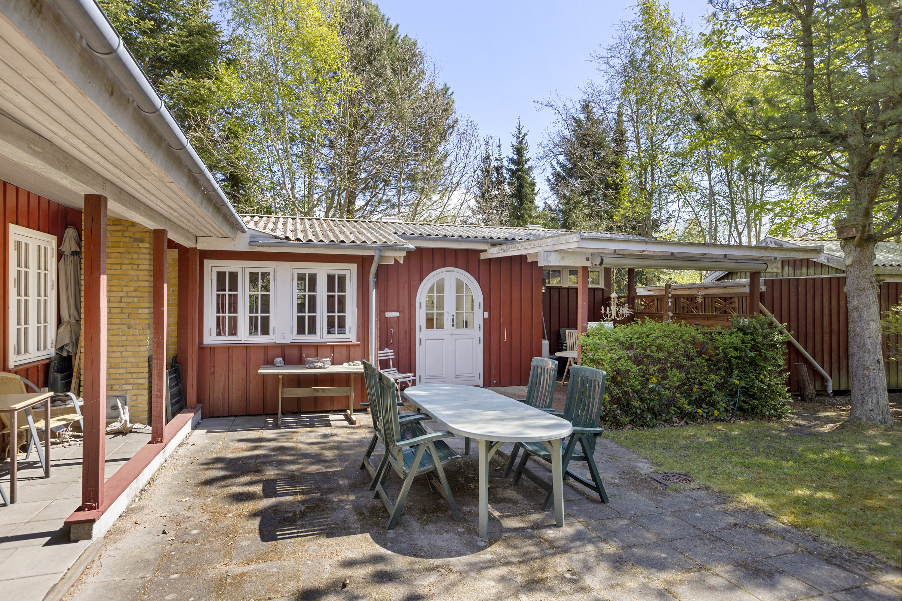 Fremhævet terrasse billede i fuldskærmstilstand. Billede af Kobjældevej 12, Bjerge Str, 4480 Store Fuglede