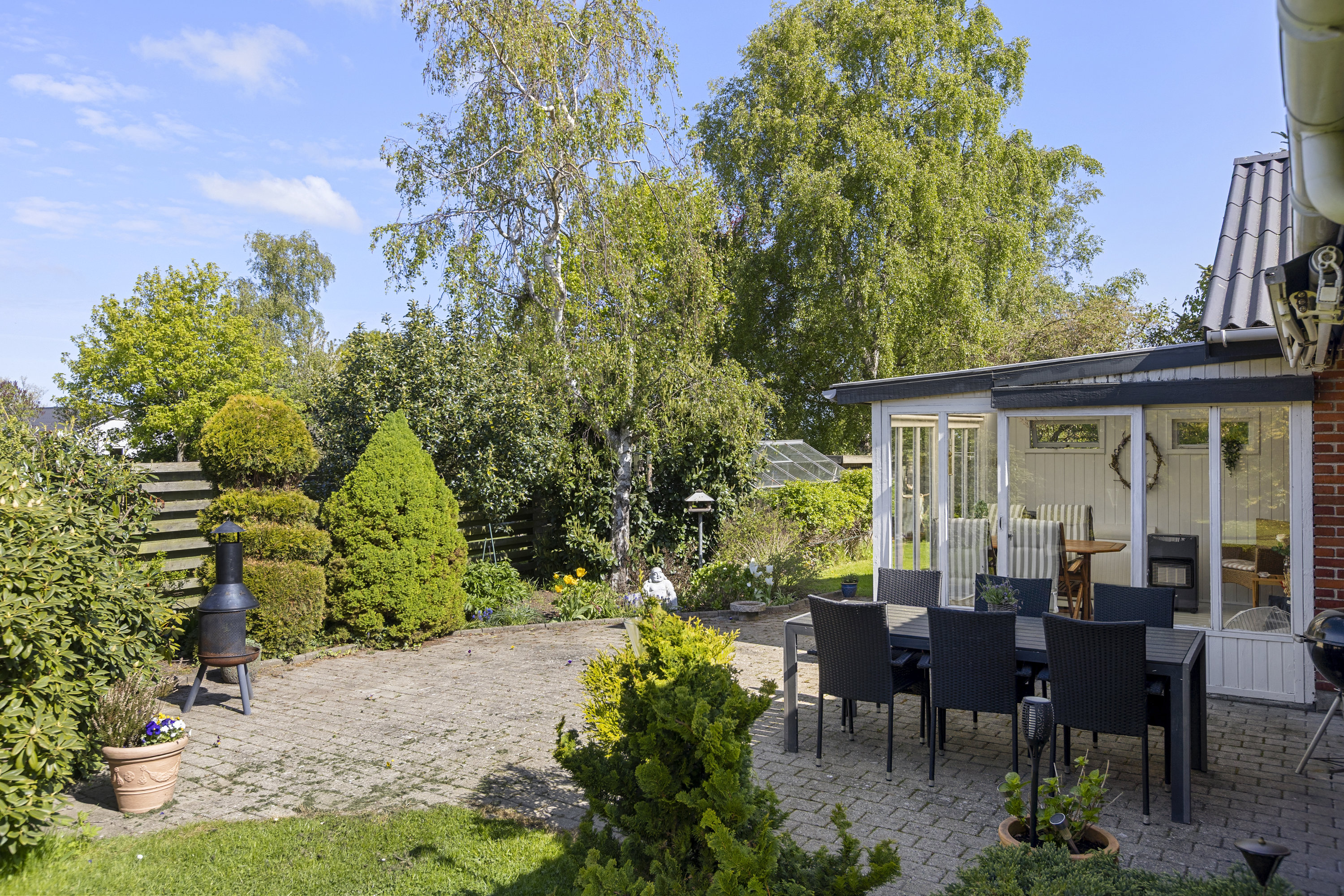 Fremhævet terrasse billede i fuldskærmstilstand. Billede af Raklev Skillevej 22A, 4400 Kalundborg