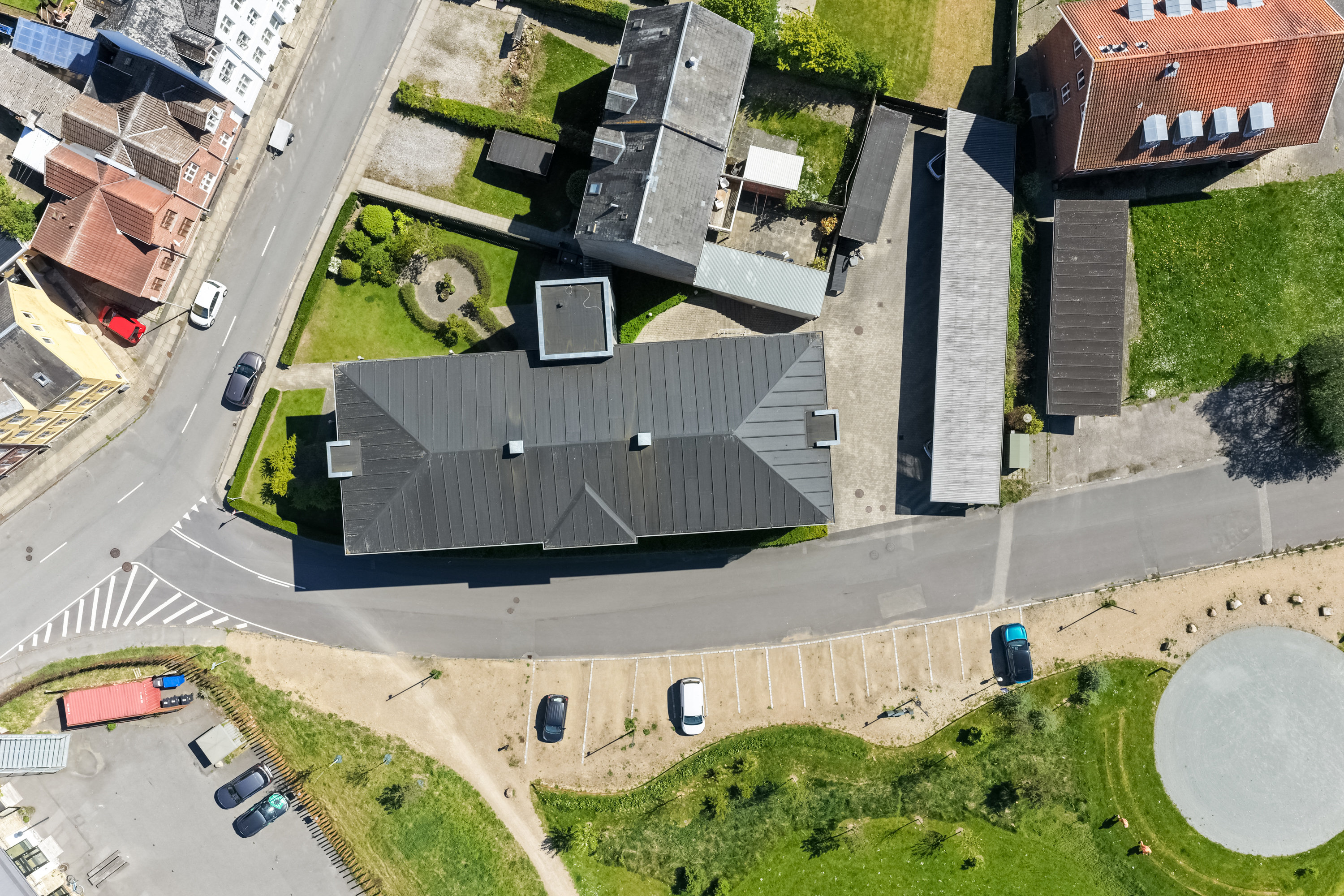 Fremhævet luftfoto billede i fuldskærmstilstand. Billede af Færgevej 1, 2. mf., 5800 Nyborg