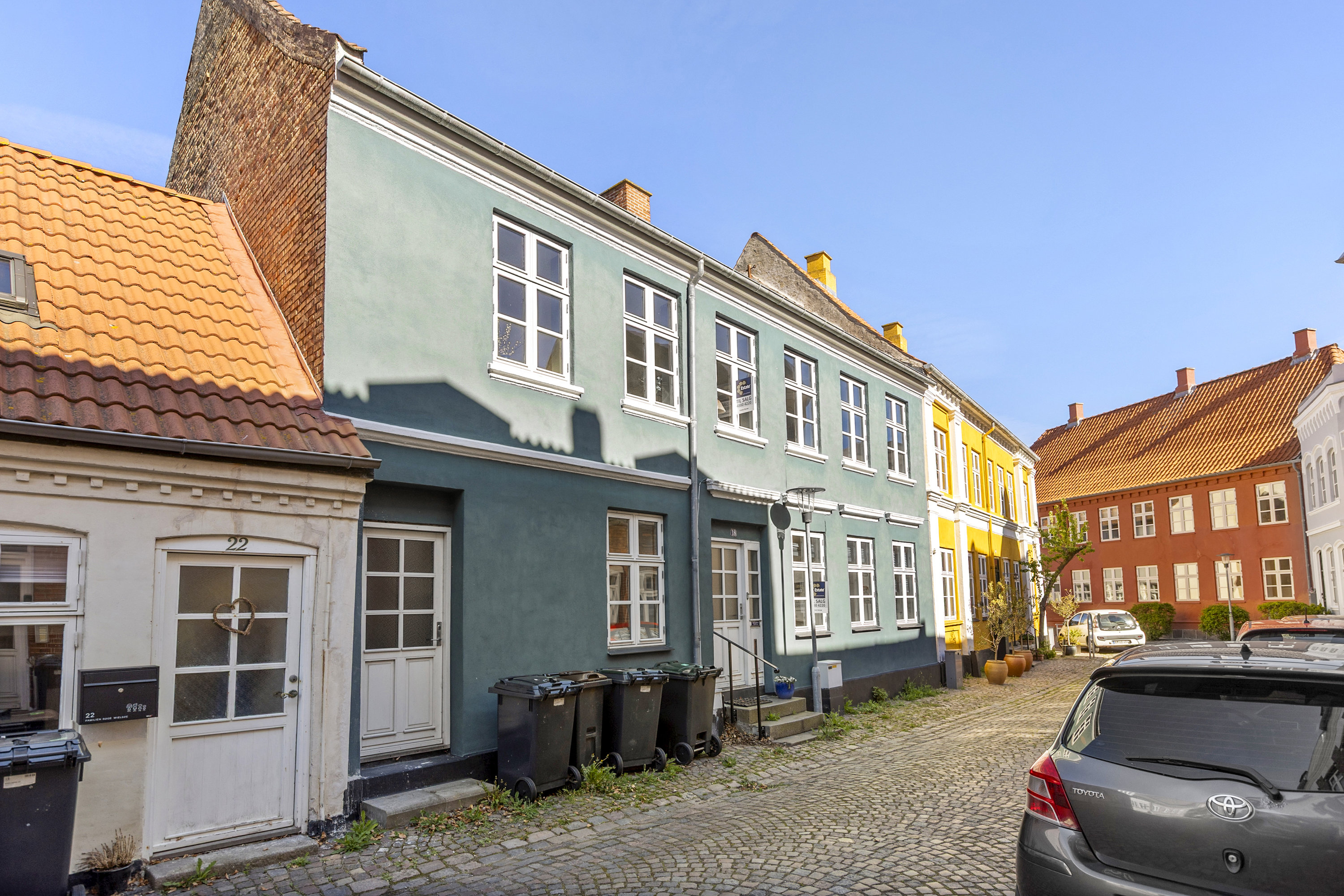Rækkehus: Ejendommen på Slottensgade 18, 4220 Korsør