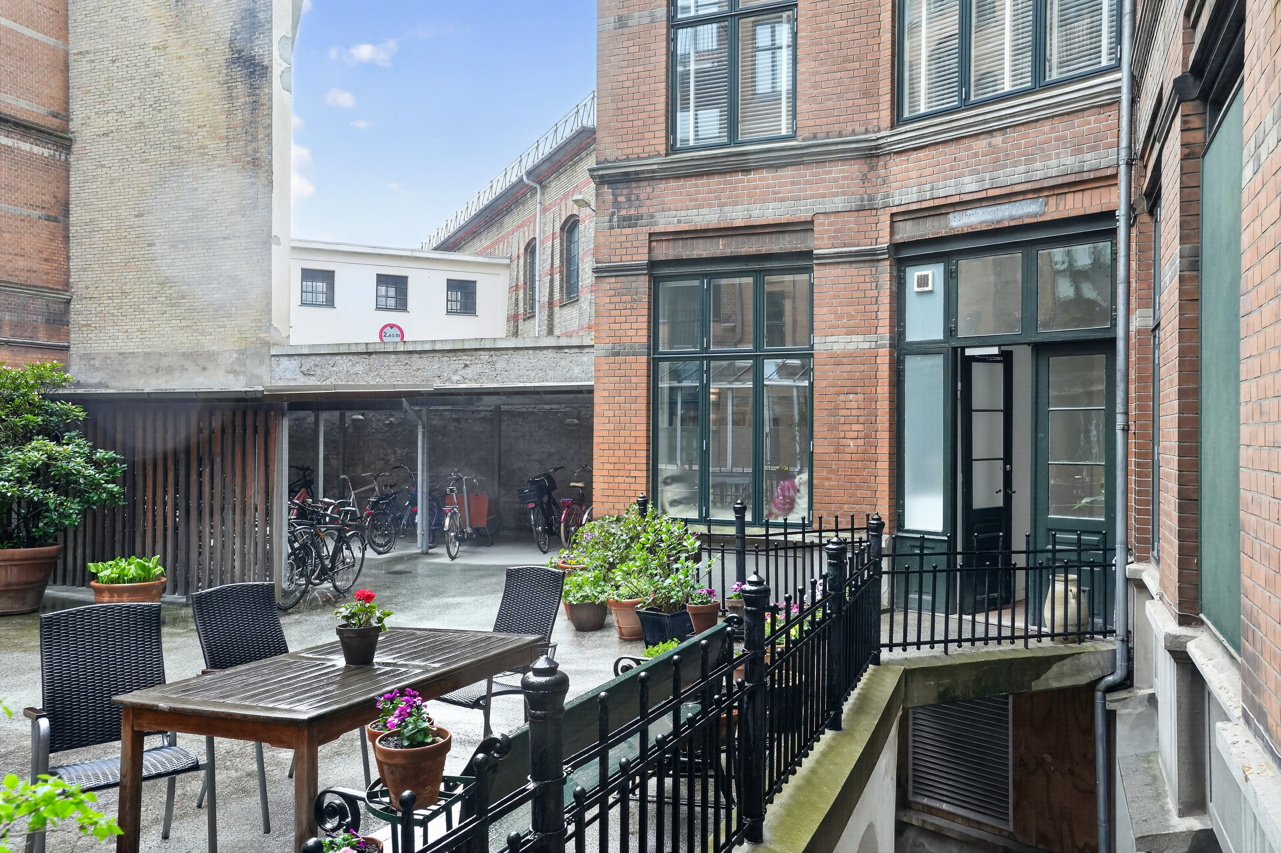 Miniaturebillede 1: terrasse. Billede af Østerbrogade 35D, st.., 2100 København Ø