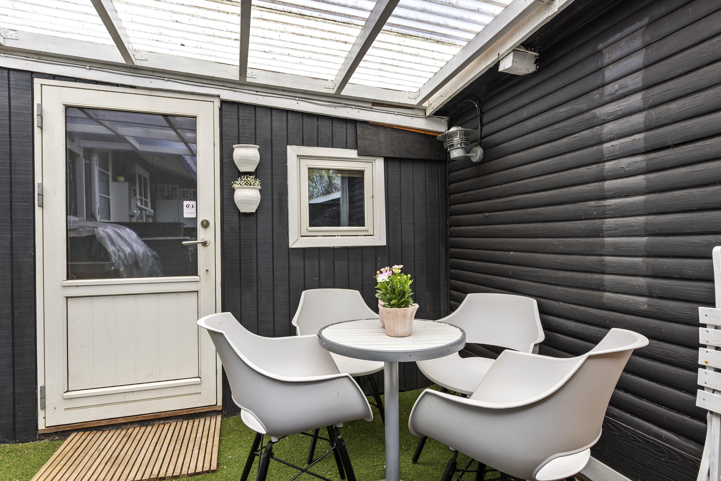 Fremhævet overdækket terrasse billede i fuldskærmstilstand. Billede af Blåhalsevej 5, Ll Kongsmark, 4200 Slagelse