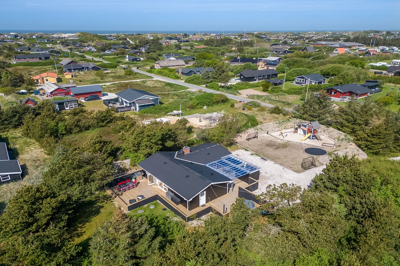 Fritidshus på Hvidbjergvej 13, Søndervig, 6950 Ringkøbing