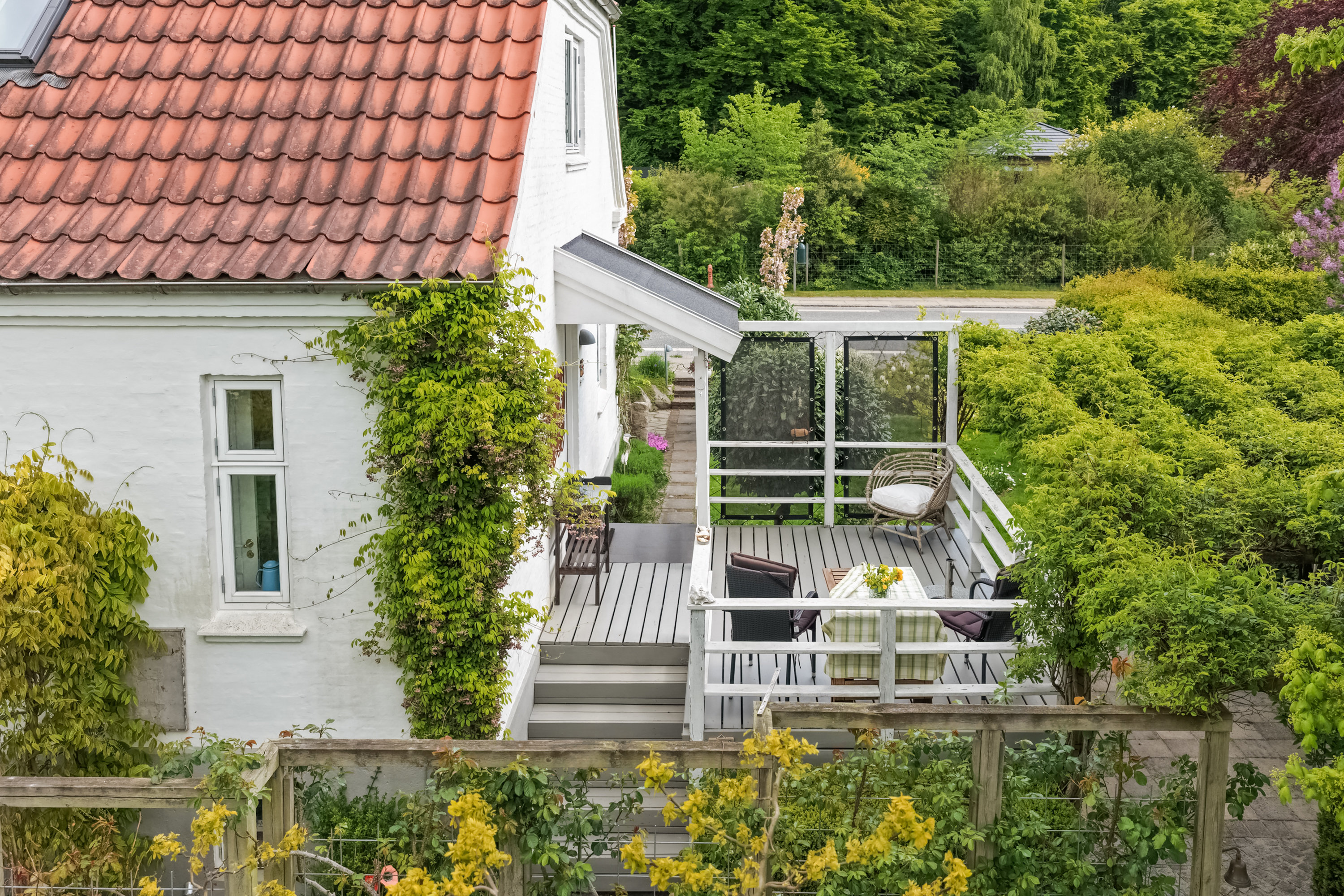Fremhævet terrasse billede i fuldskærmstilstand. Billede af Nørregade 89, 5620 Glamsbjerg