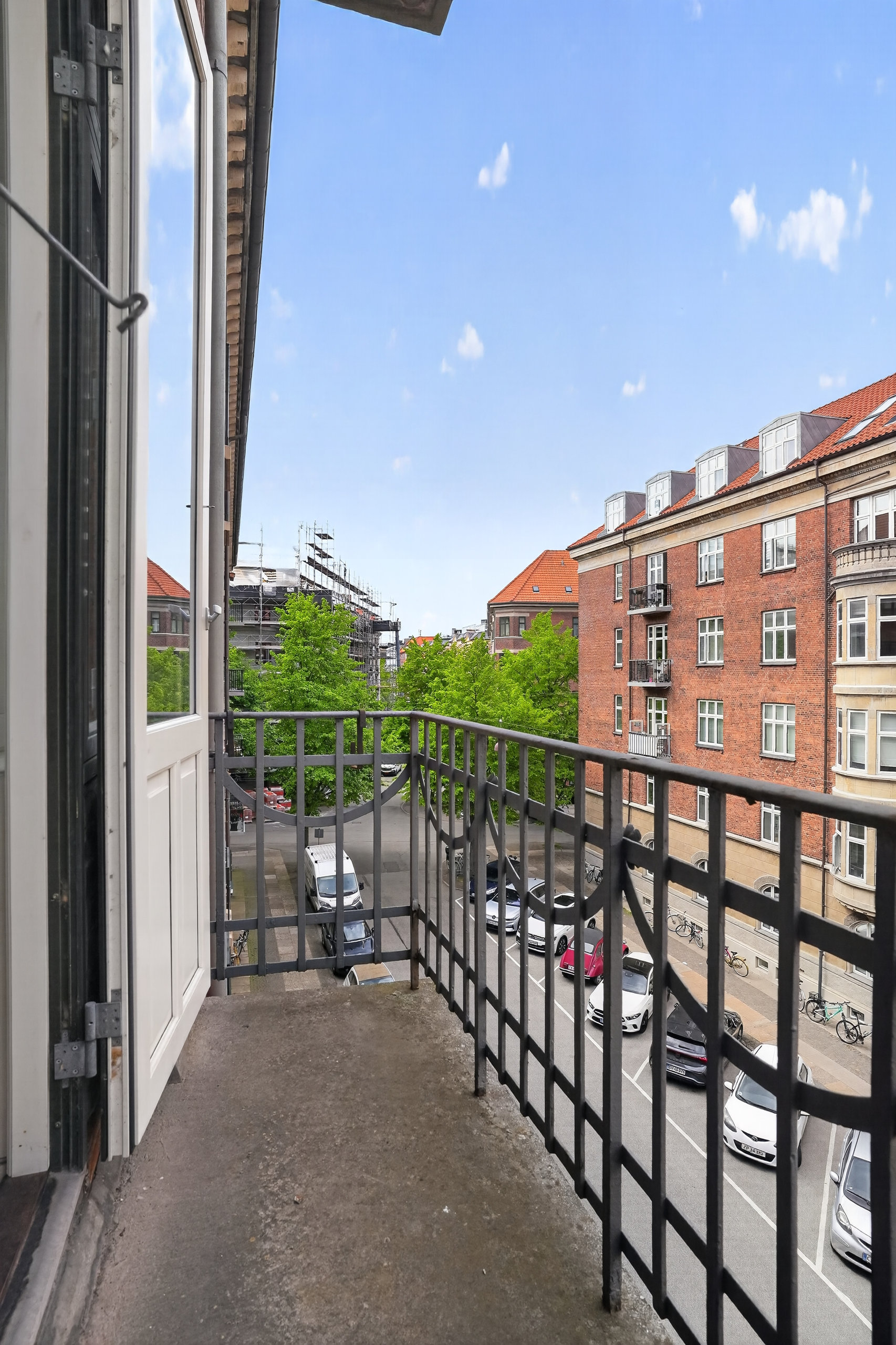 Fremhævet altan billede i fuldskærmstilstand. Billede af Korsørgade 42, 3. th., 2100 København Ø