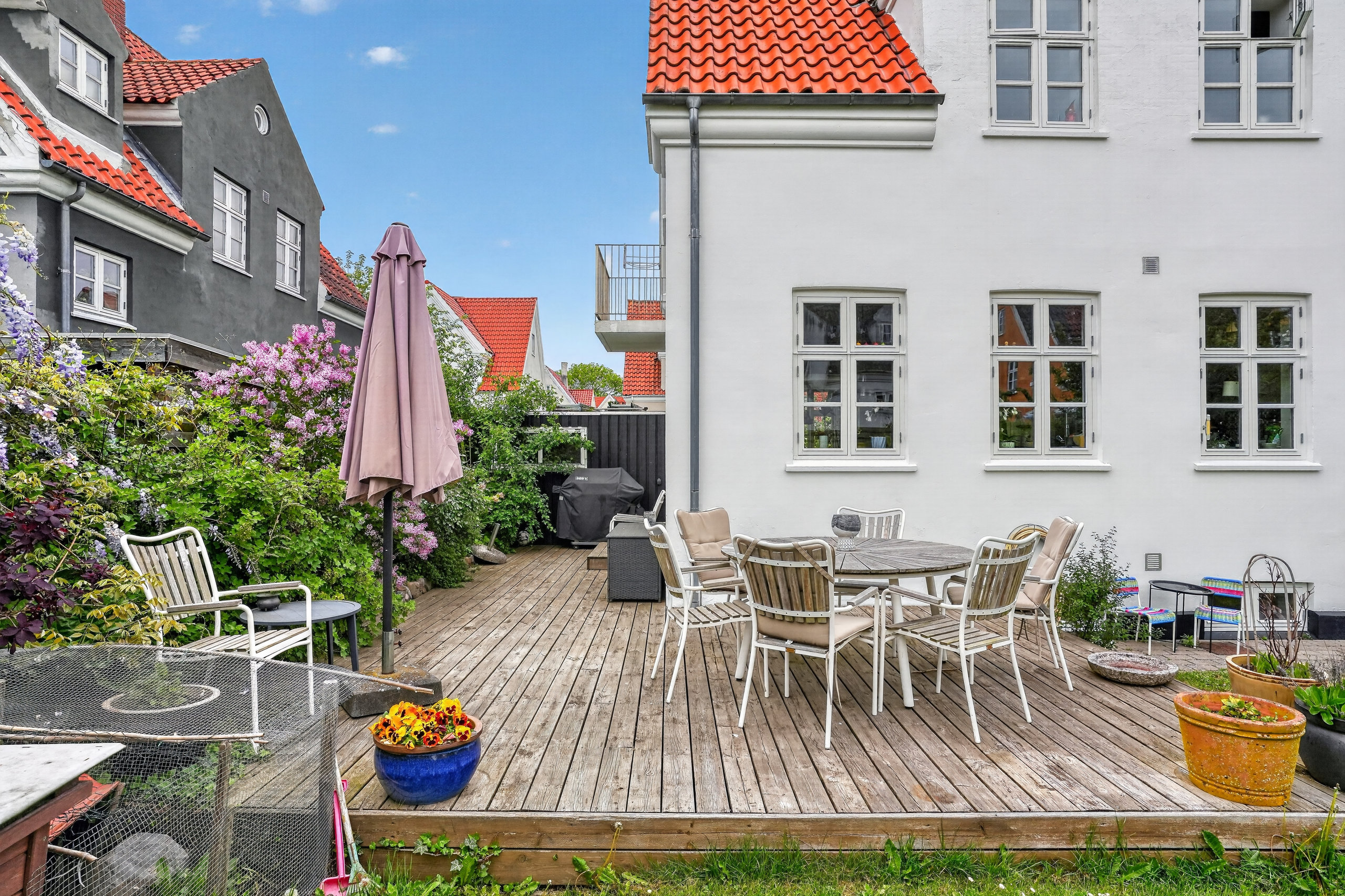 Fremhævet terrasse billede i fuldskærmstilstand. Billede af Steenbergsvej 13, 2500 Valby