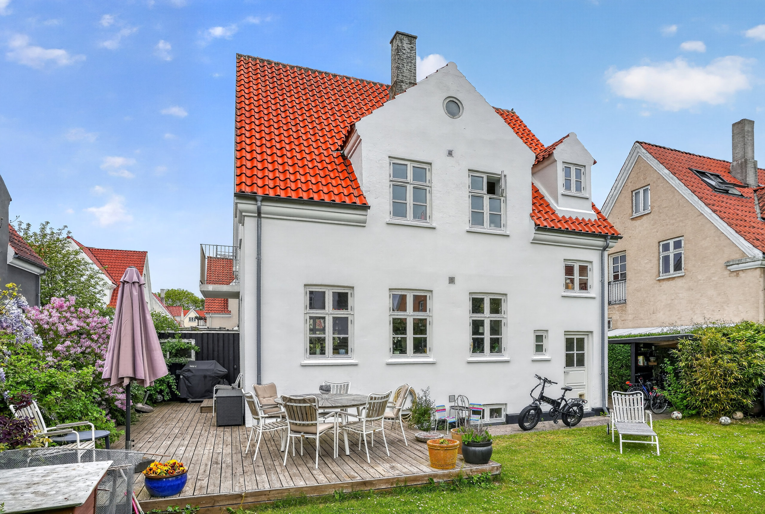 Fremhævet terrasse billede i fuldskærmstilstand. Billede af Steenbergsvej 13, 2500 Valby