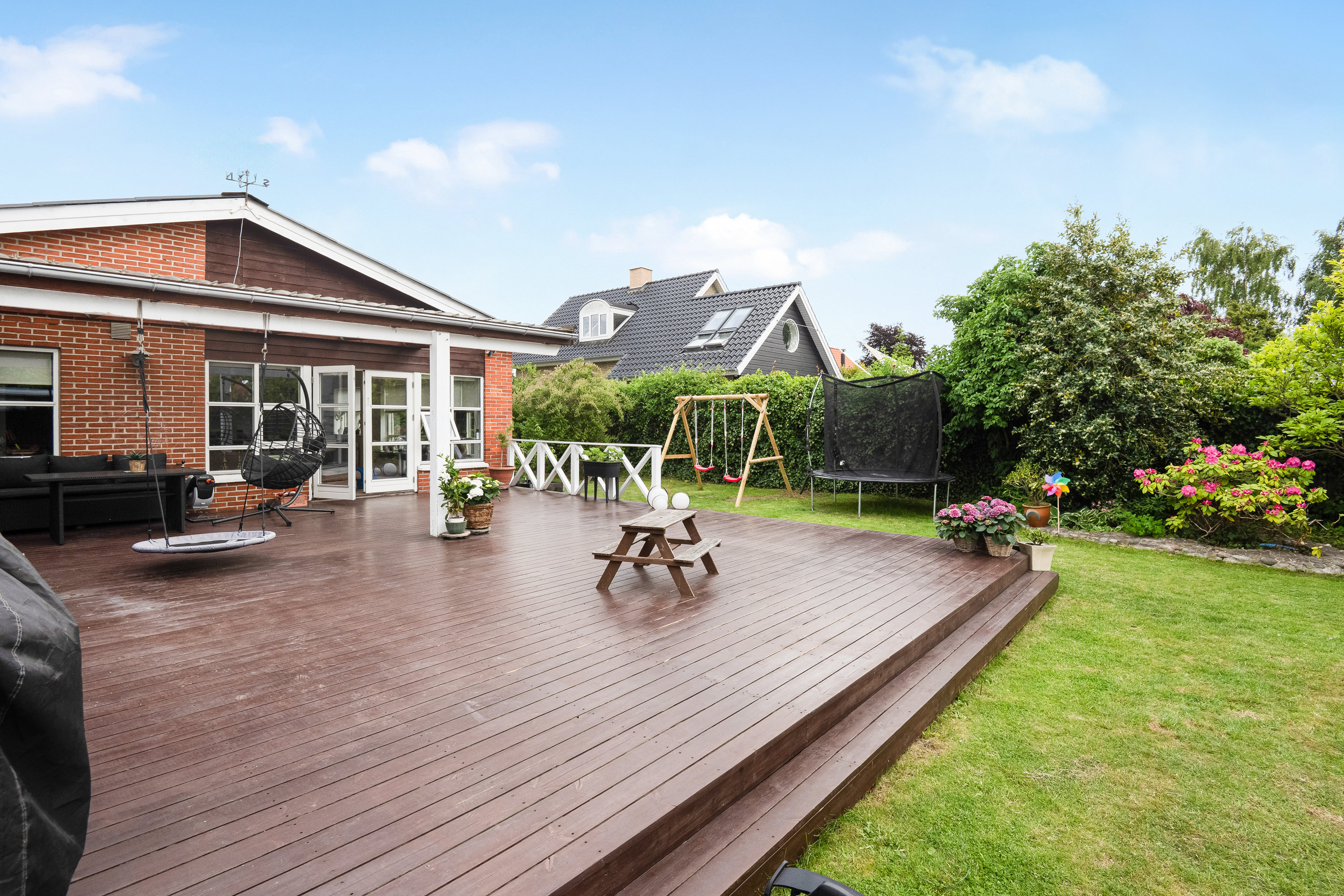 Villa: Terrasse på Nordlundsvej 50, 2650 Hvidovre