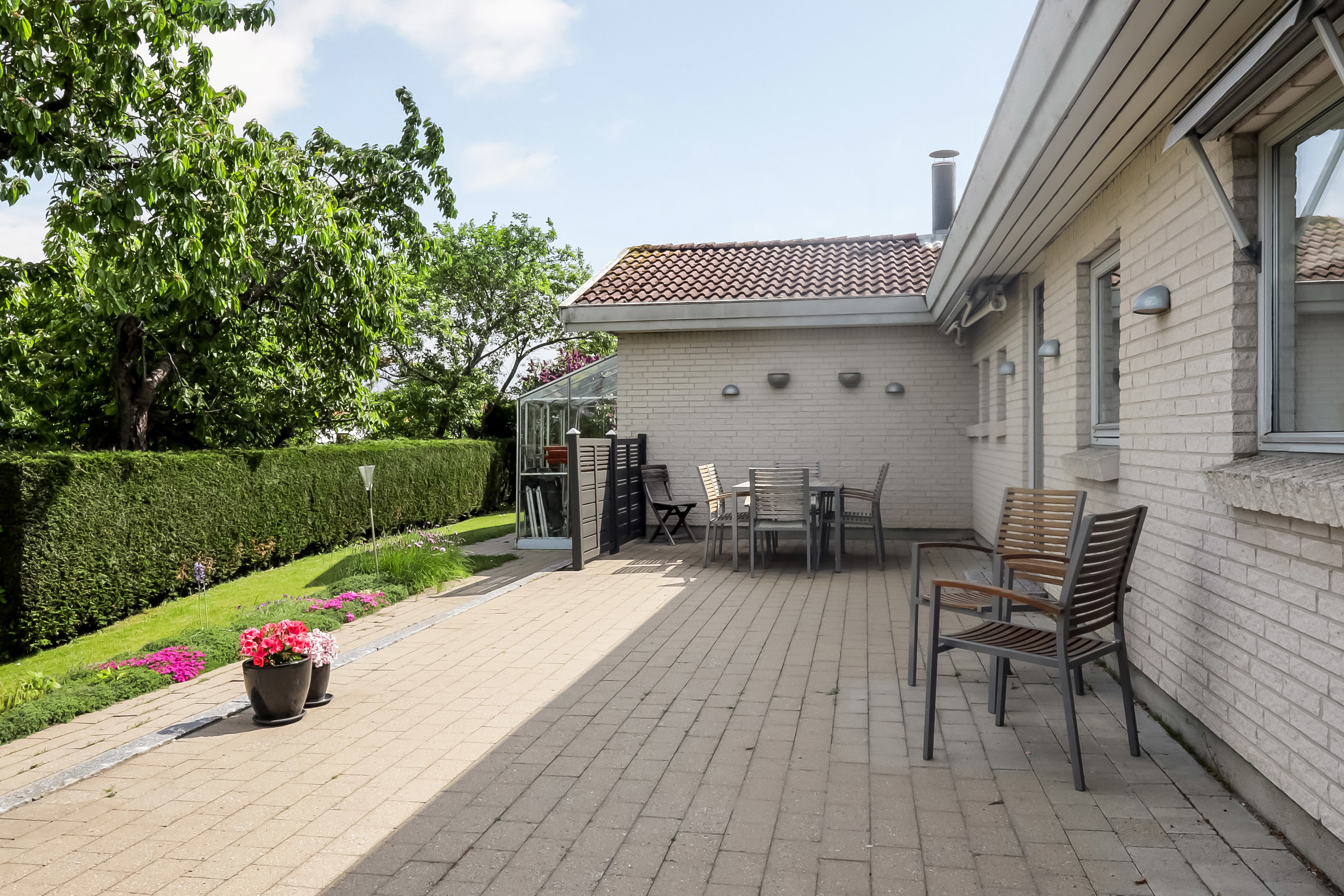 Fremhævet terrasse billede i fuldskærmstilstand. Billede af Thorseng 51, Tåsinge, 5700 Svendborg