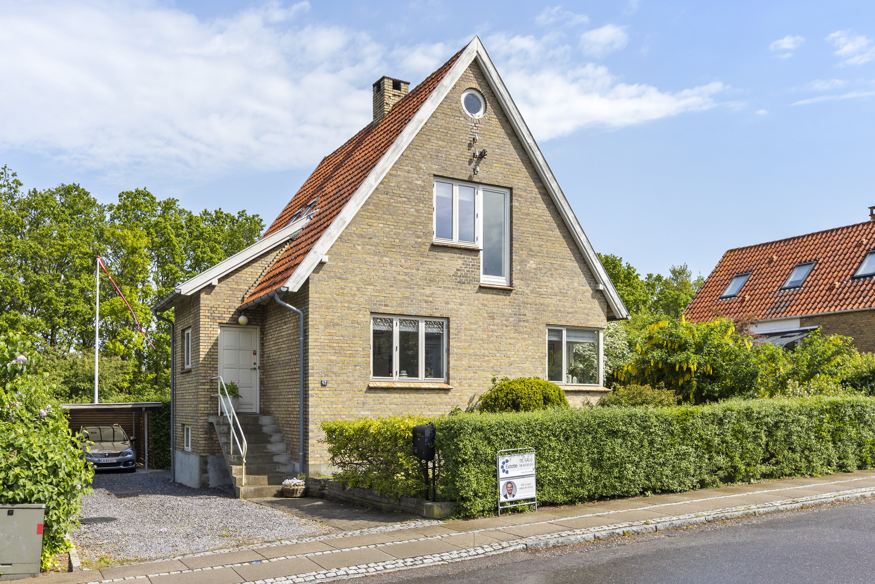Miniaturebillede 1: ejendommen. Billede af Lundemarken 42, 4400 Kalundborg