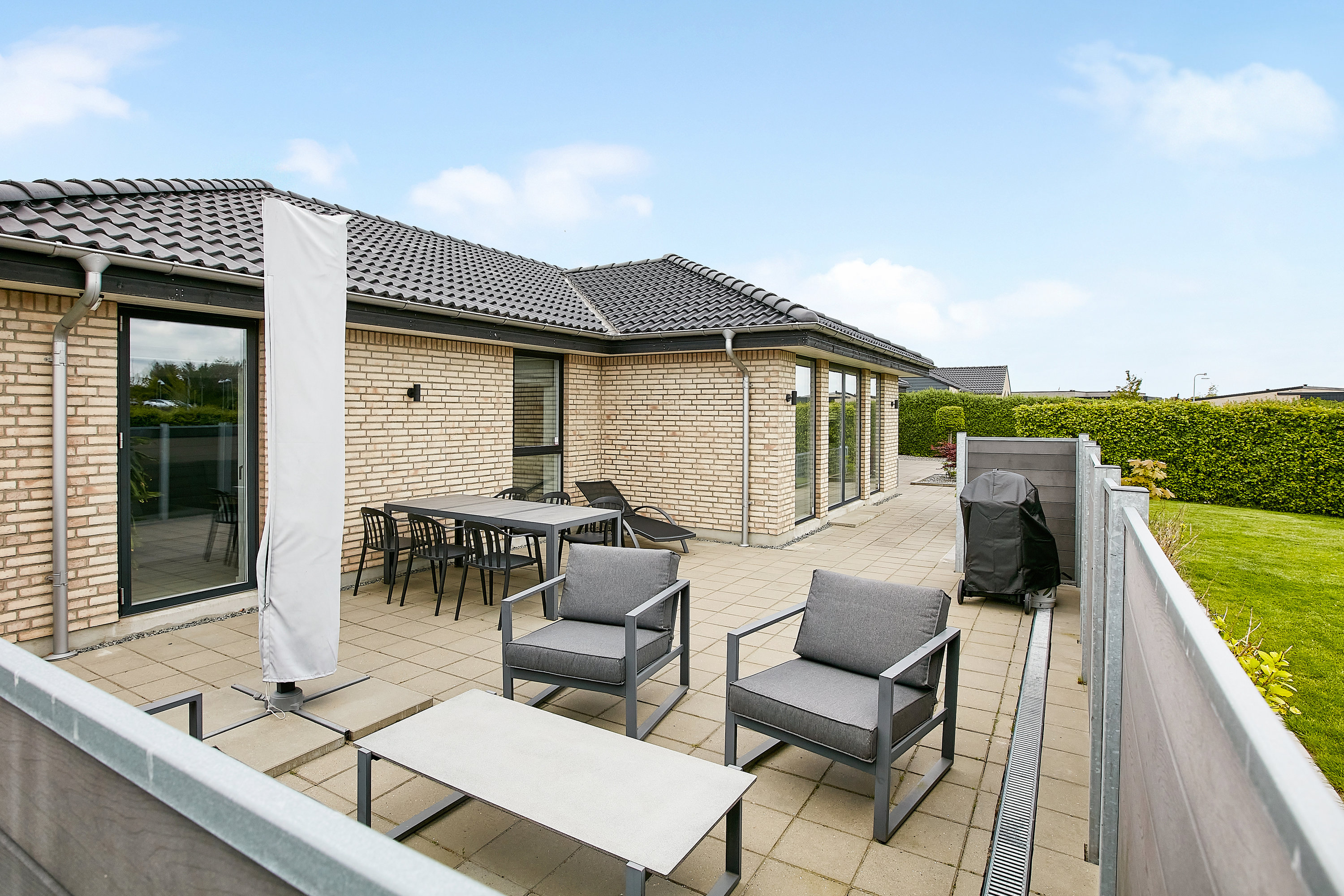 Miniaturebillede 1: terrasse. Billede af Normandshave 17, Bygholm, 8700 Horsens
