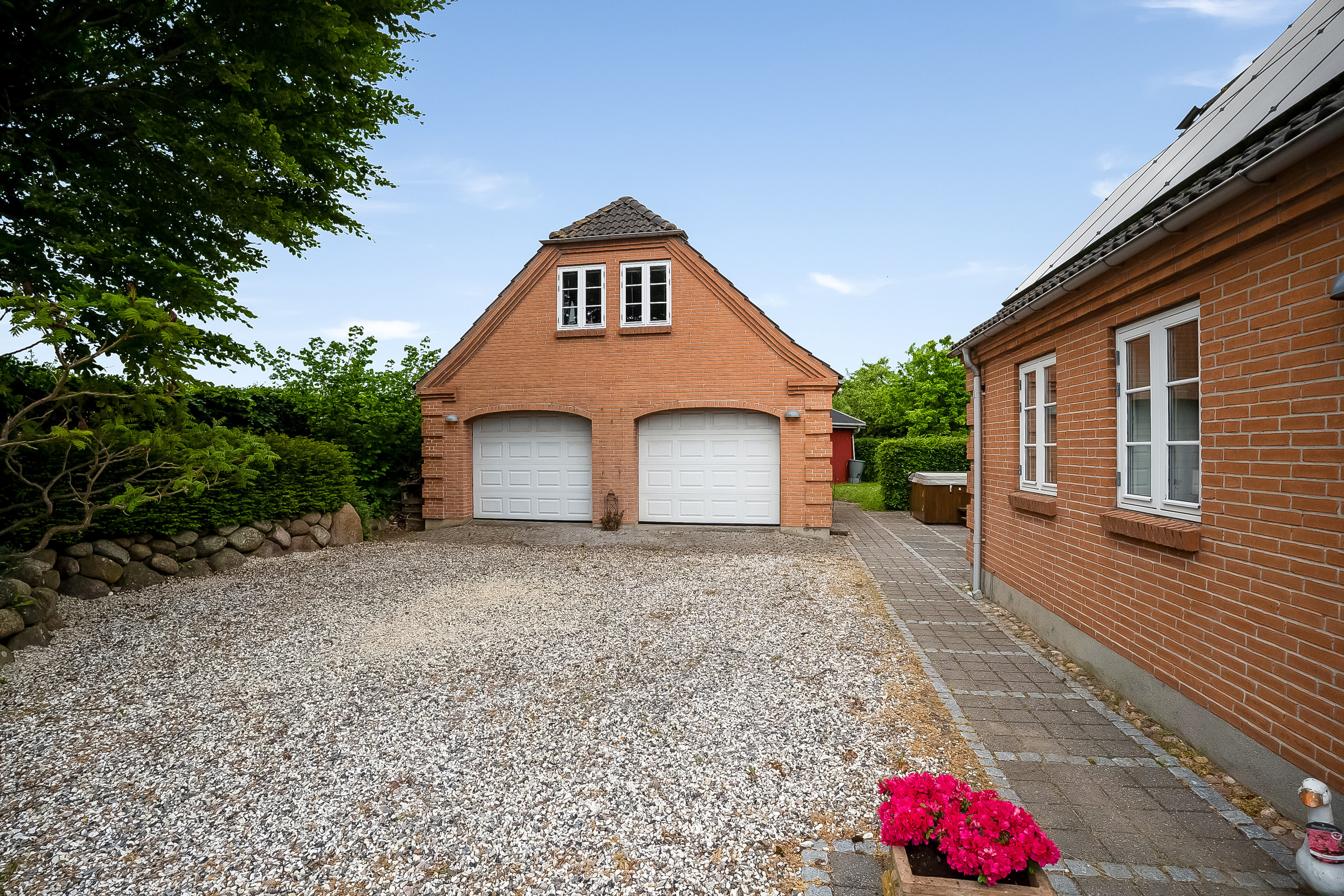 Fremhævet garage billede i fuldskærmstilstand. Billede af Nyvangsvej 33, Ørslev, 4100 Ringsted