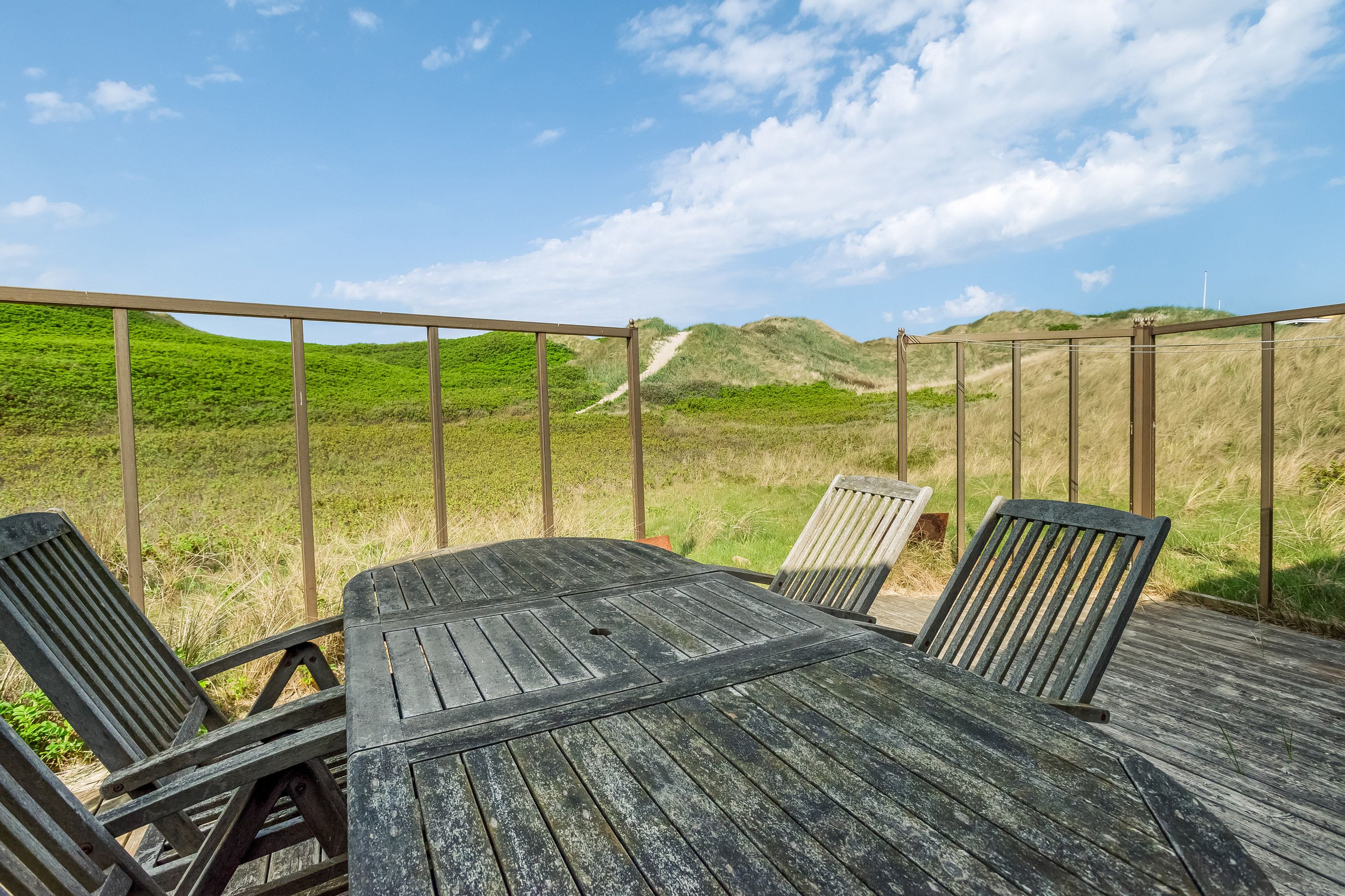 Fremhævet terrasse billede i fuldskærmstilstand. Billede af Hafavej 63, Søndervig, 6950 Ringkøbing