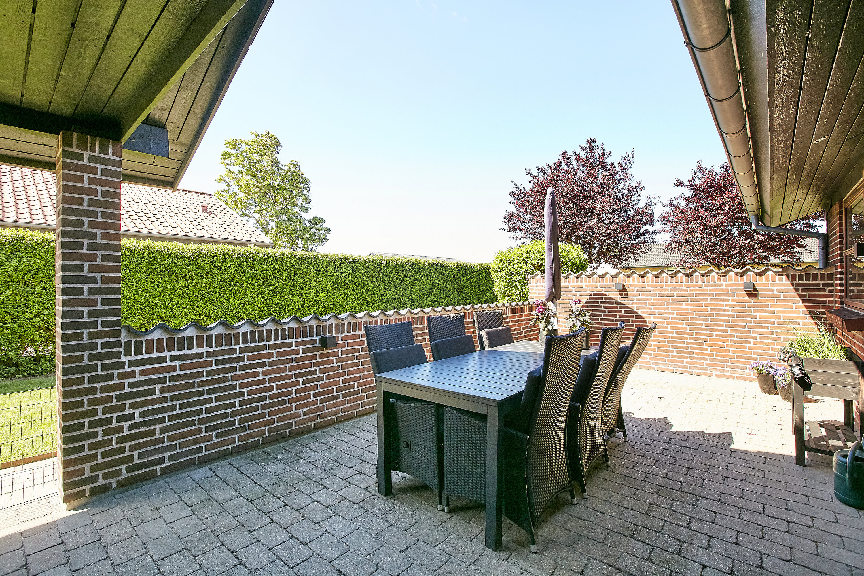 Miniaturebillede 1: terrasse. Billede af Bytoften 9, Tyrsted, 8700 Horsens