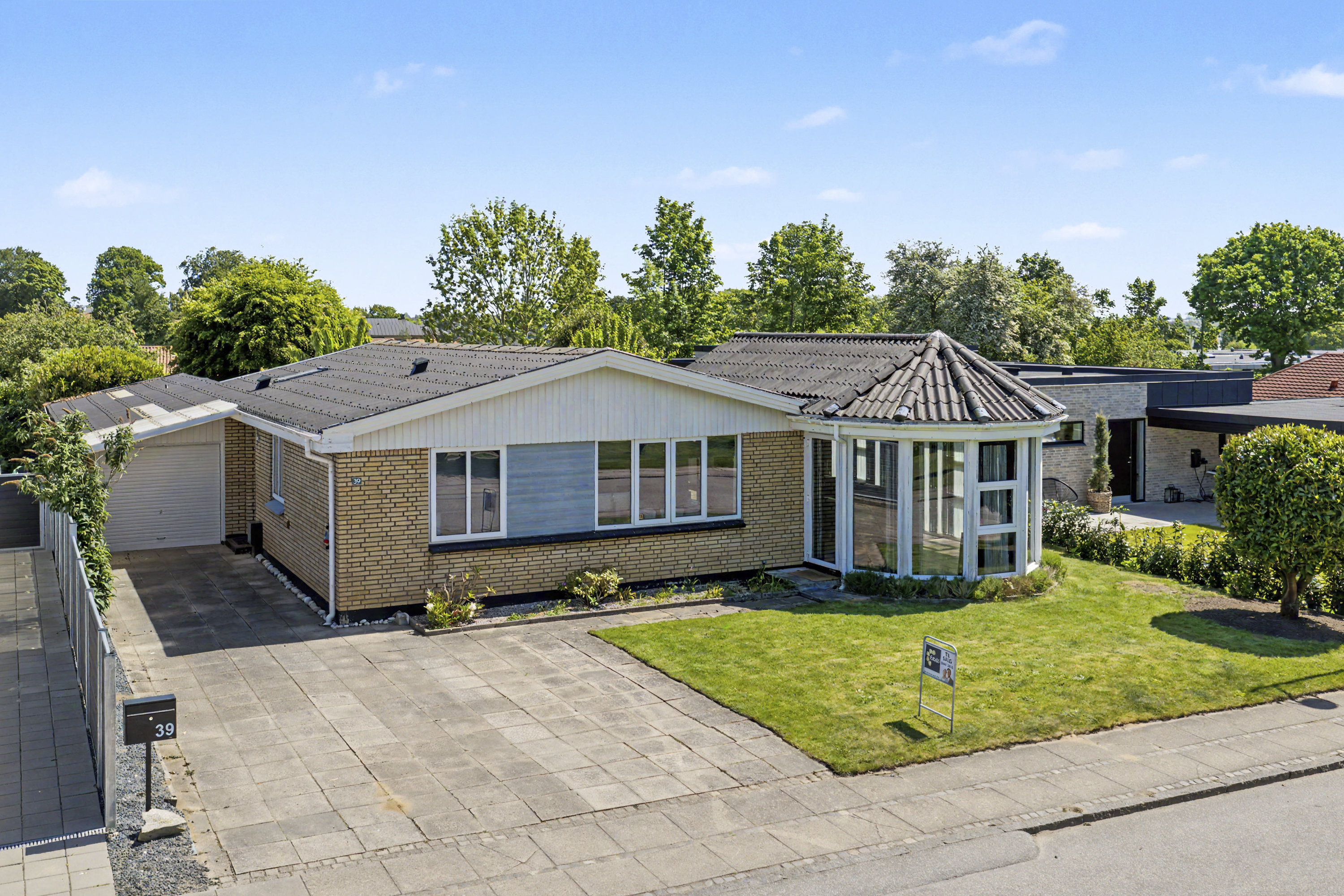 Villa: Facade på Fasanvej 39, 5500 Middelfart