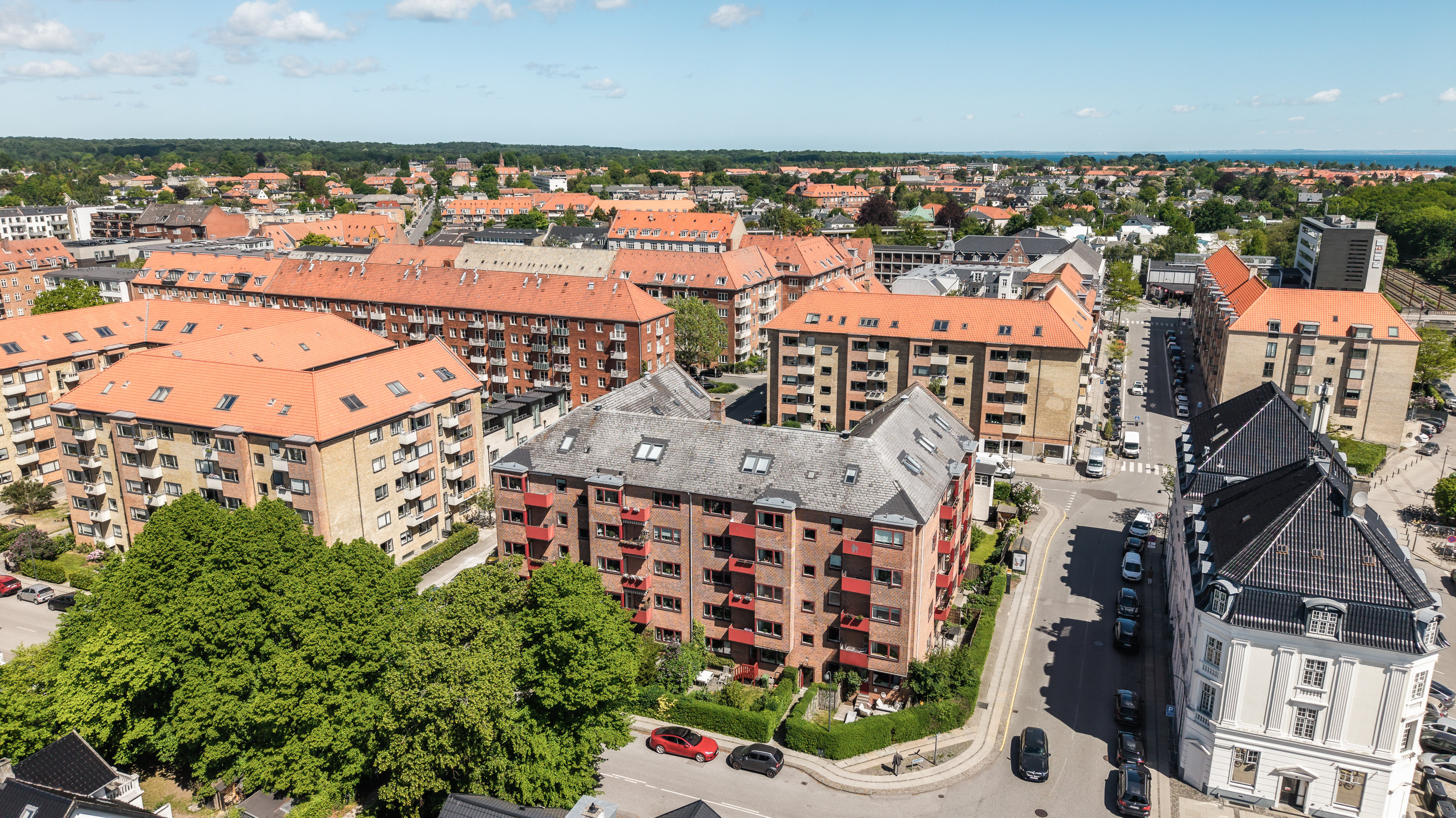 Ejerlejlighed: Facade på Jensløvsvej 15, st., 2920 Charlottenlund