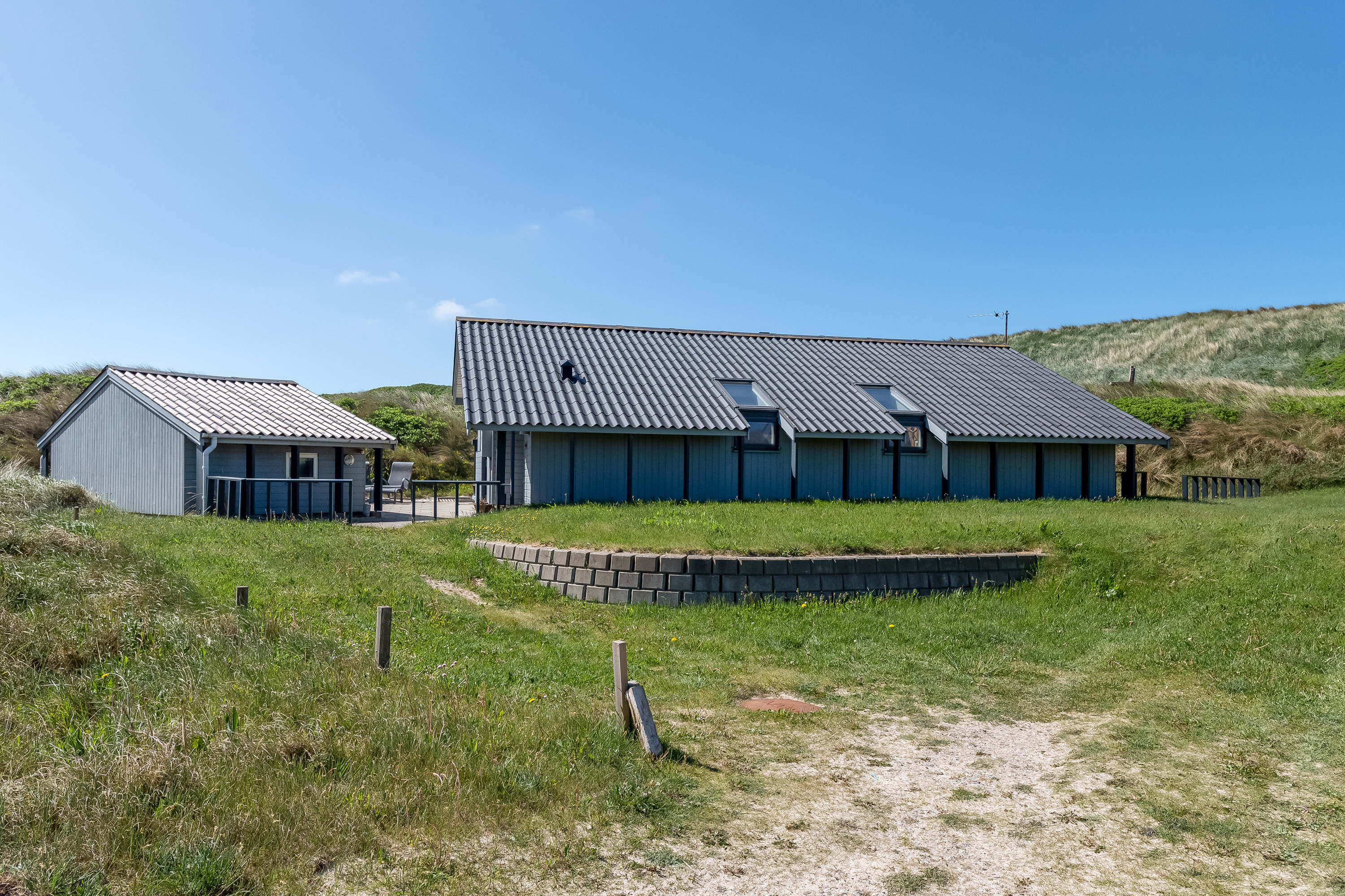 Fremhævet ejendommen billede i fuldskærmstilstand. Billede af Strandkrogvejen 54, Aargab, 6960 Hvide Sande