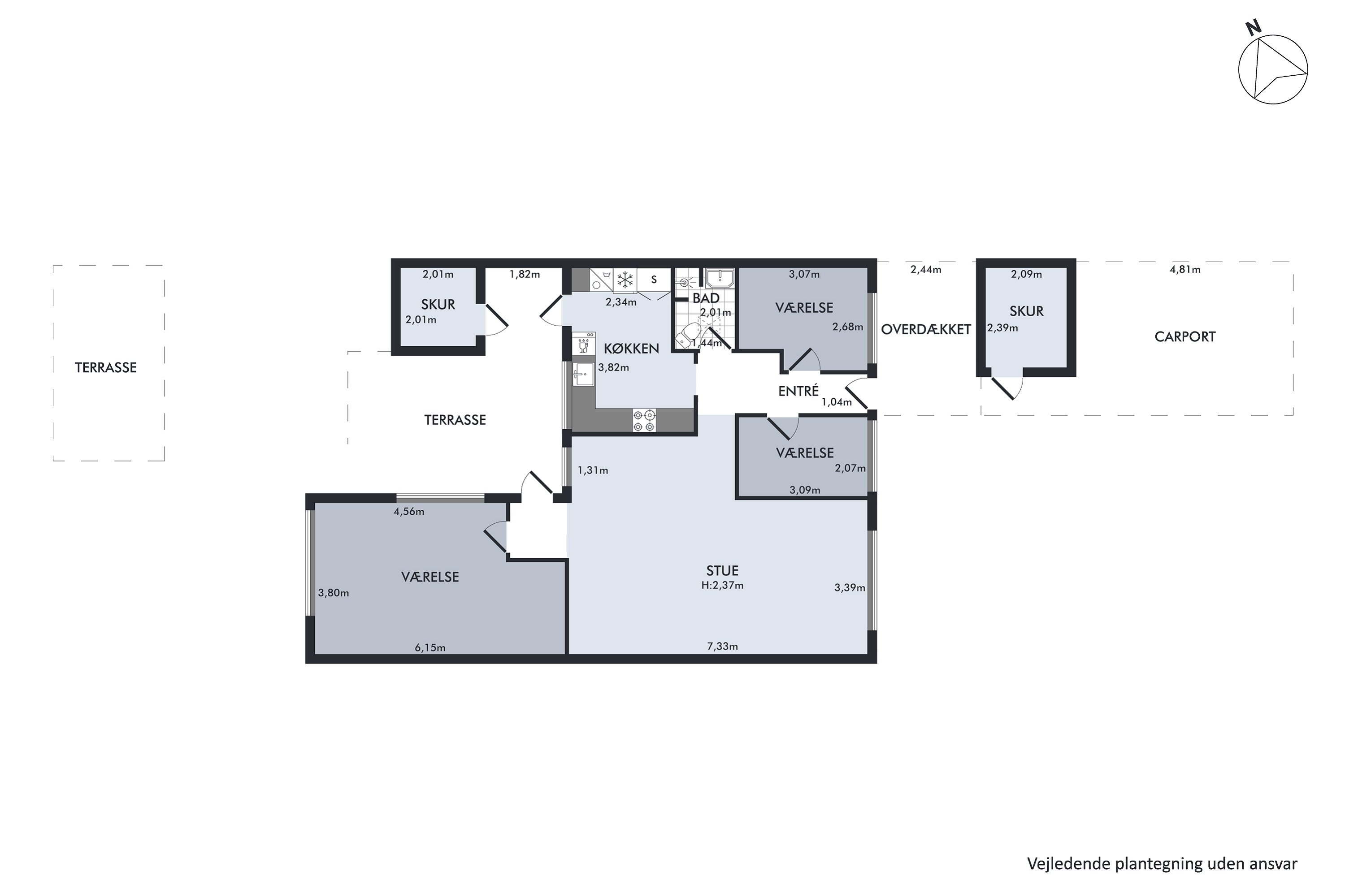 Plantegninger billede af Hjejlebakken 186, Snestrup, 5210 Odense NV