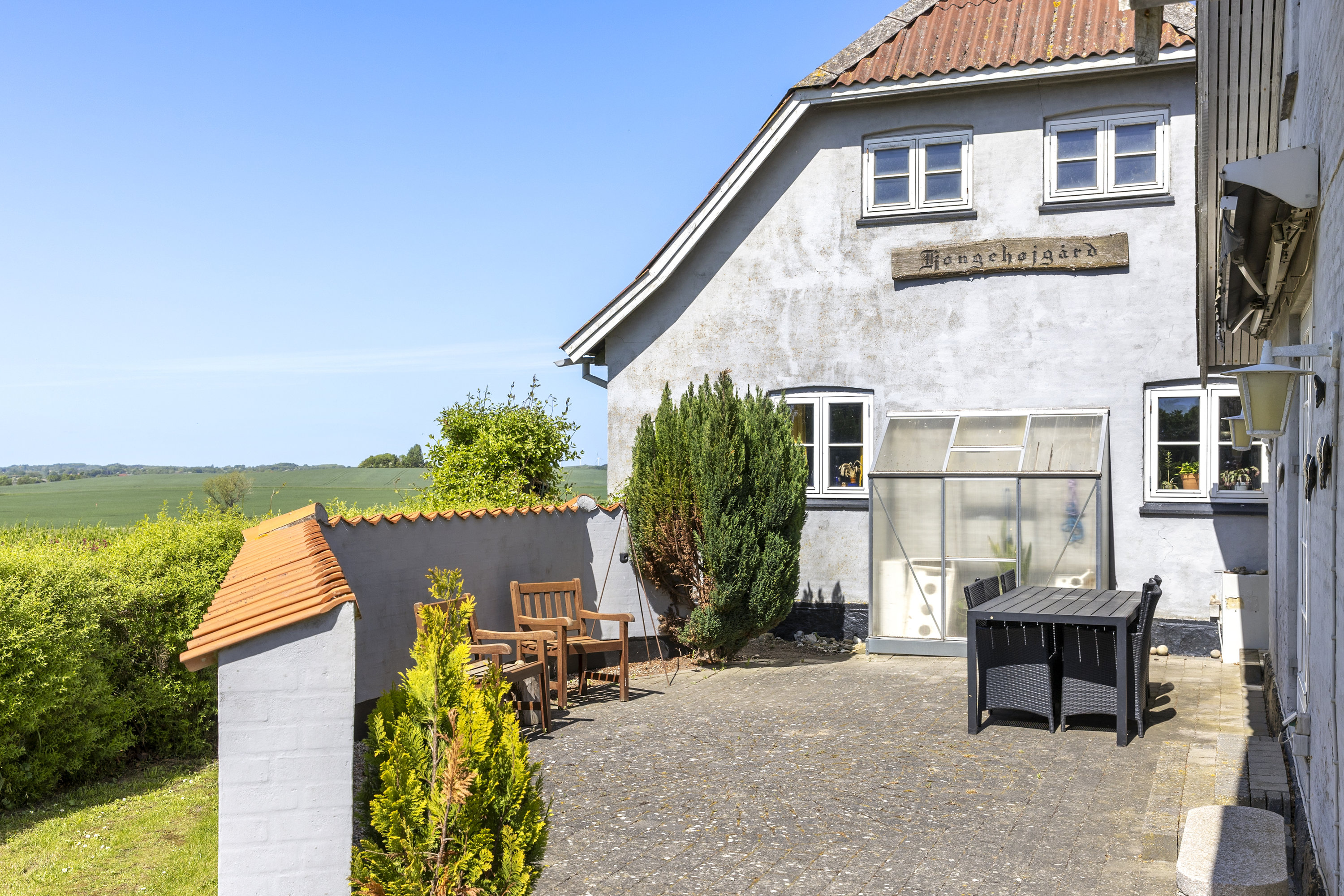 Fremhævet terrasse billede i fuldskærmstilstand. Billede af Dyssevej 12, Ubby, 4490 Jerslev Sjælland