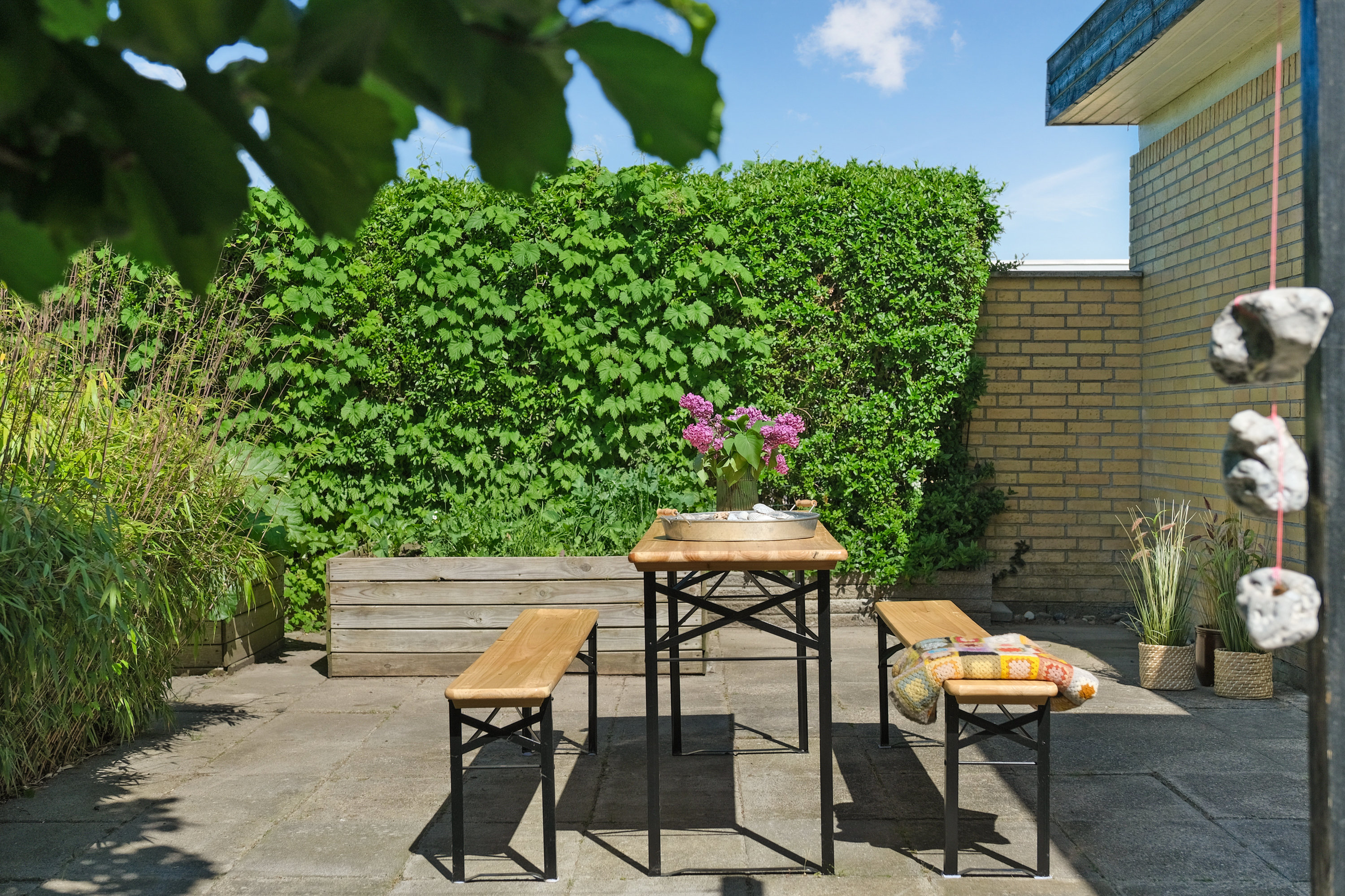 Fremhævet terrasse billede i fuldskærmstilstand. Billede af Risvej 88, 5800 Nyborg