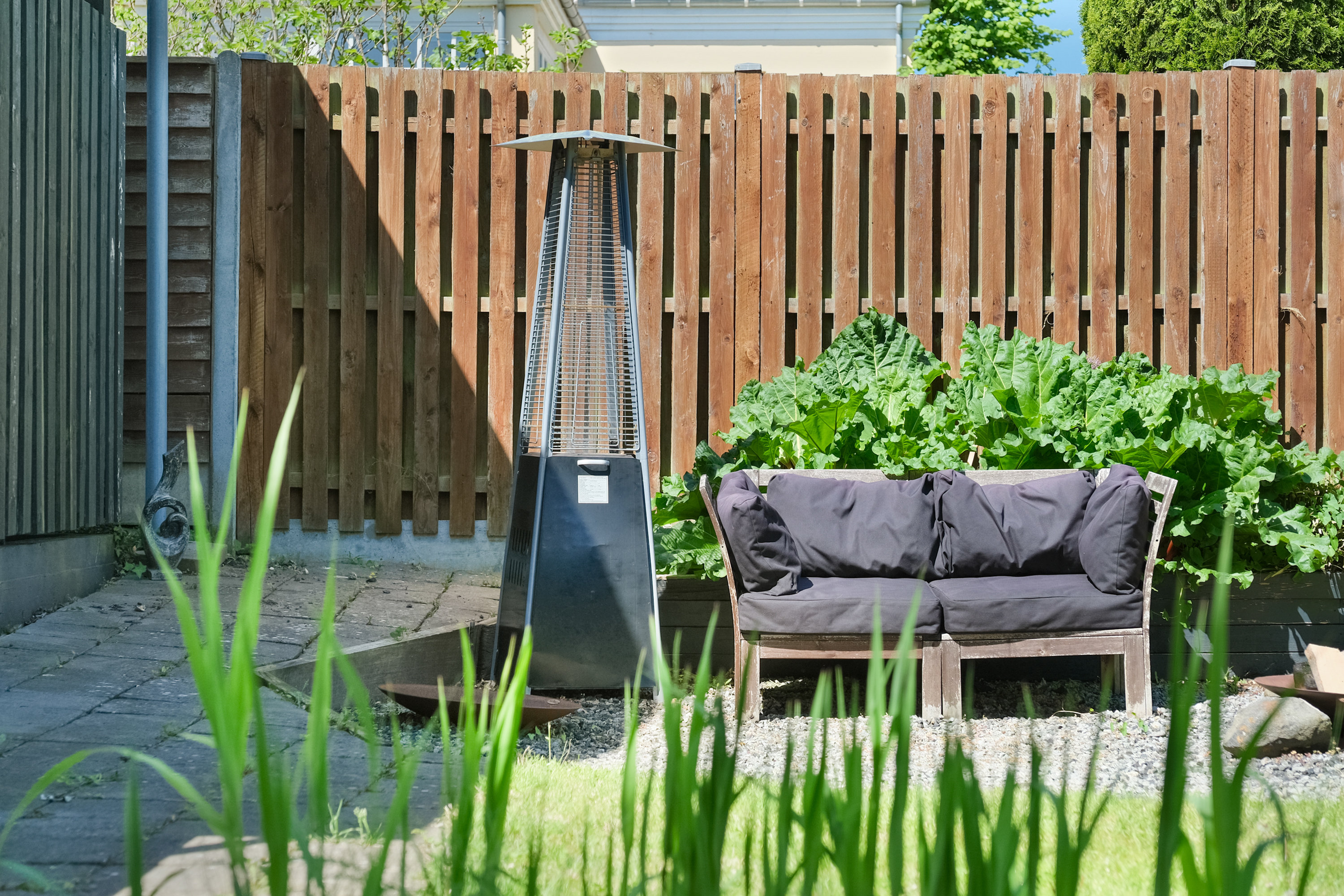 Fremhævet terrasse billede i fuldskærmstilstand. Billede af Dyrehavevej 26, 5800 Nyborg