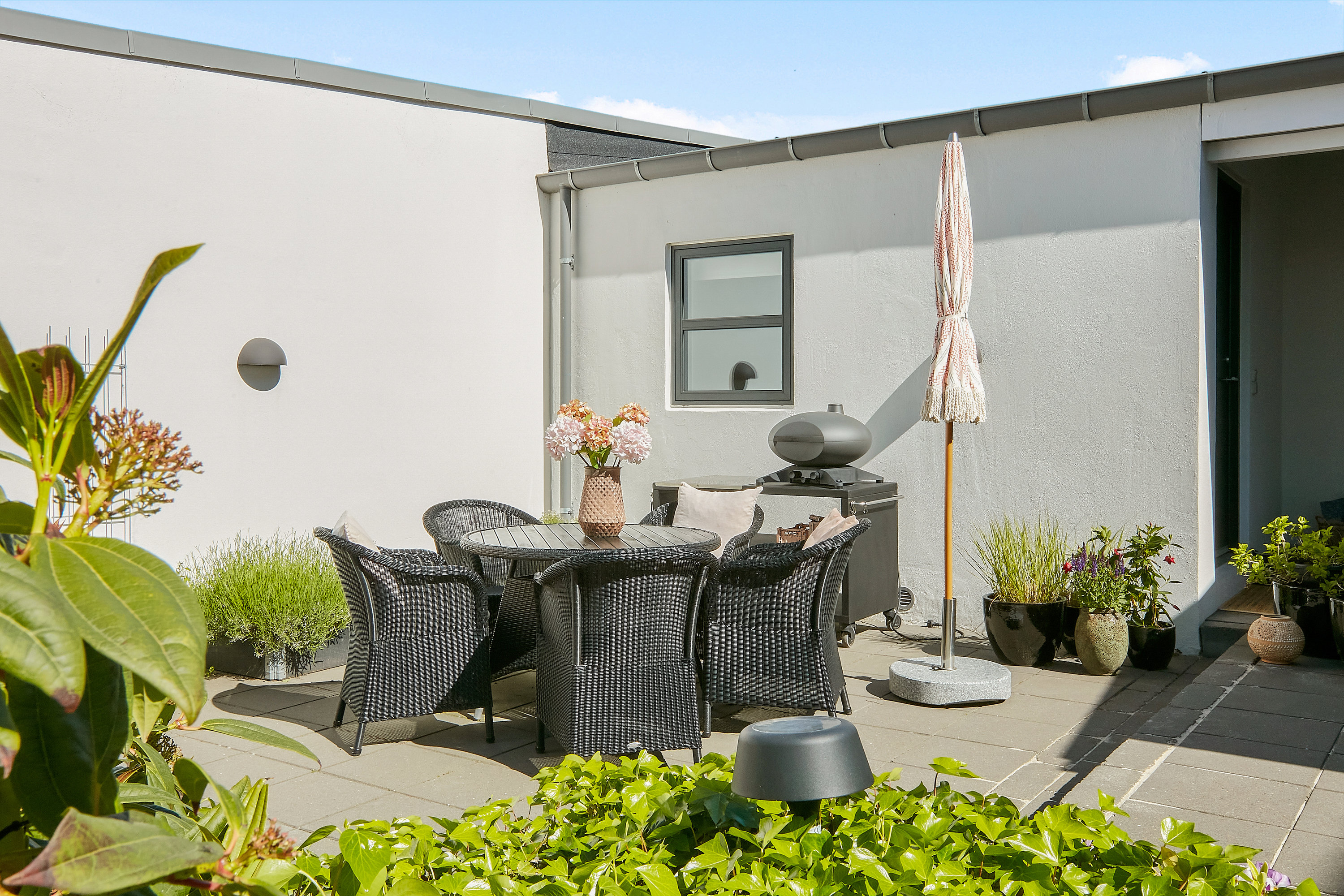 Fremhævet terrasse billede i fuldskærmstilstand. Billede af Bygaden 66, Stensballe, 8700 Horsens