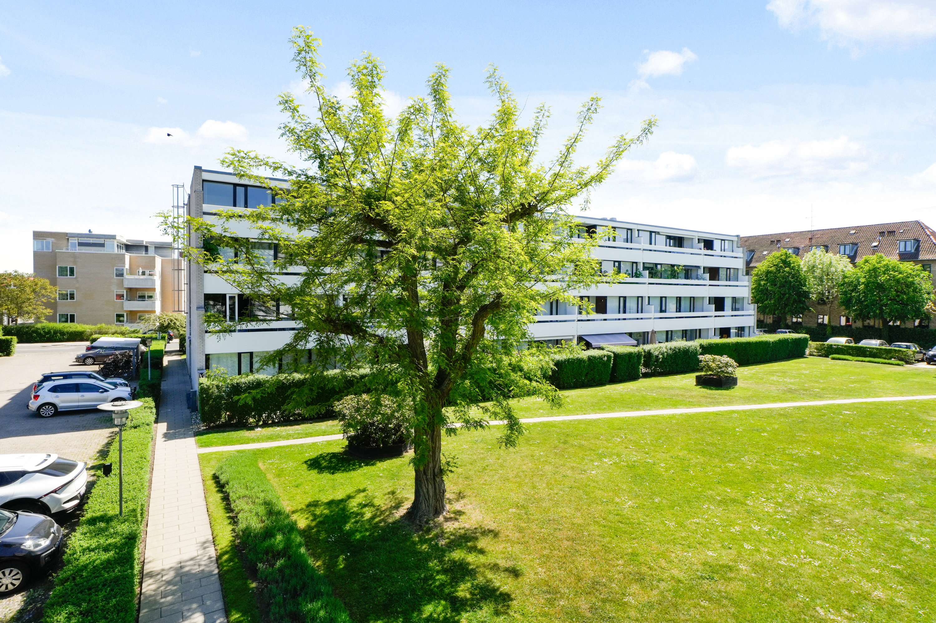 Ejerlejlighed: Gårdmiljø på Brannersvej 23, 2. 40., 2920 Charlottenlund