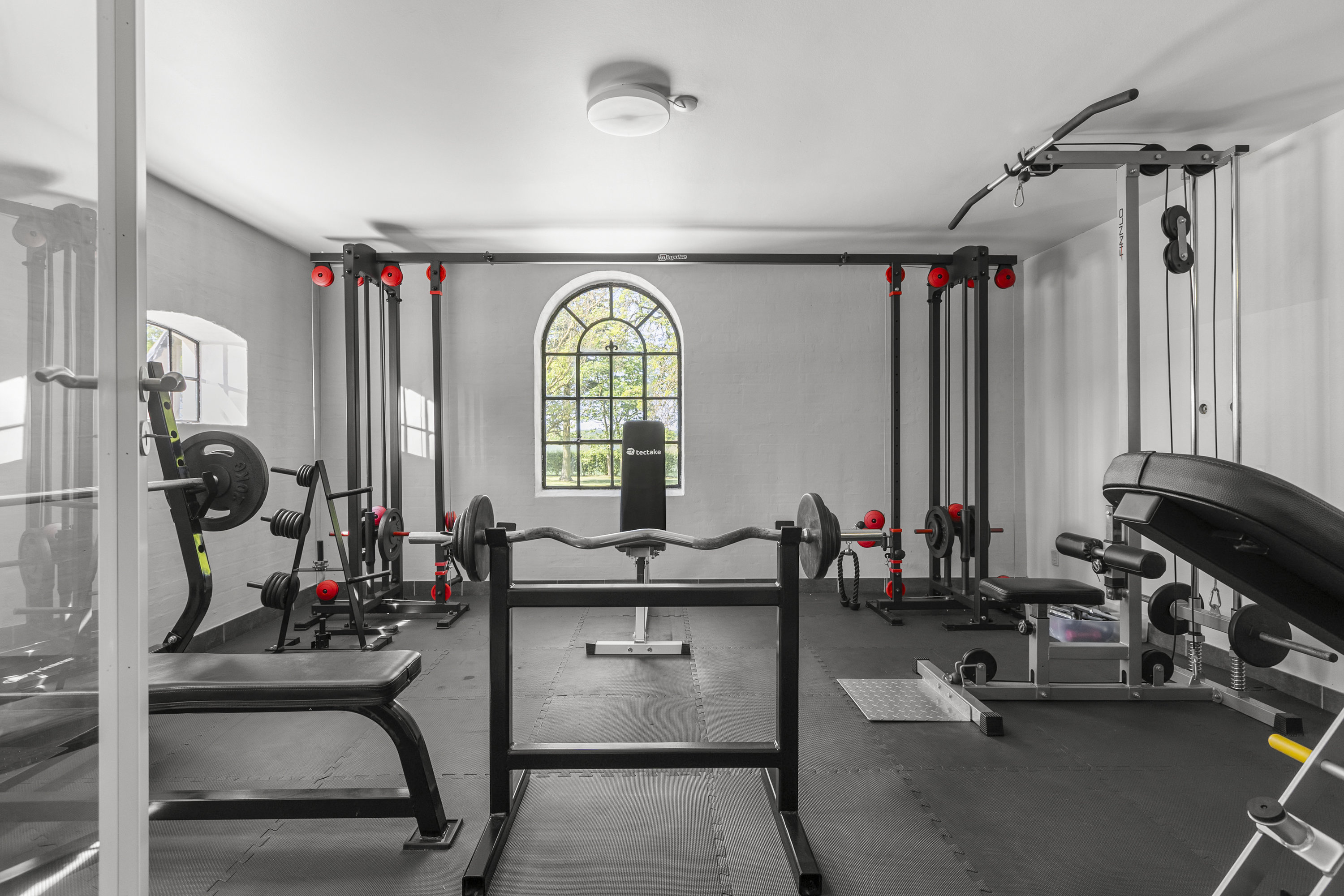 Fremhævet fitness lokale billede i fuldskærmstilstand. Billede af Valmosevej 30, Nåby, 4160 Herlufmagle