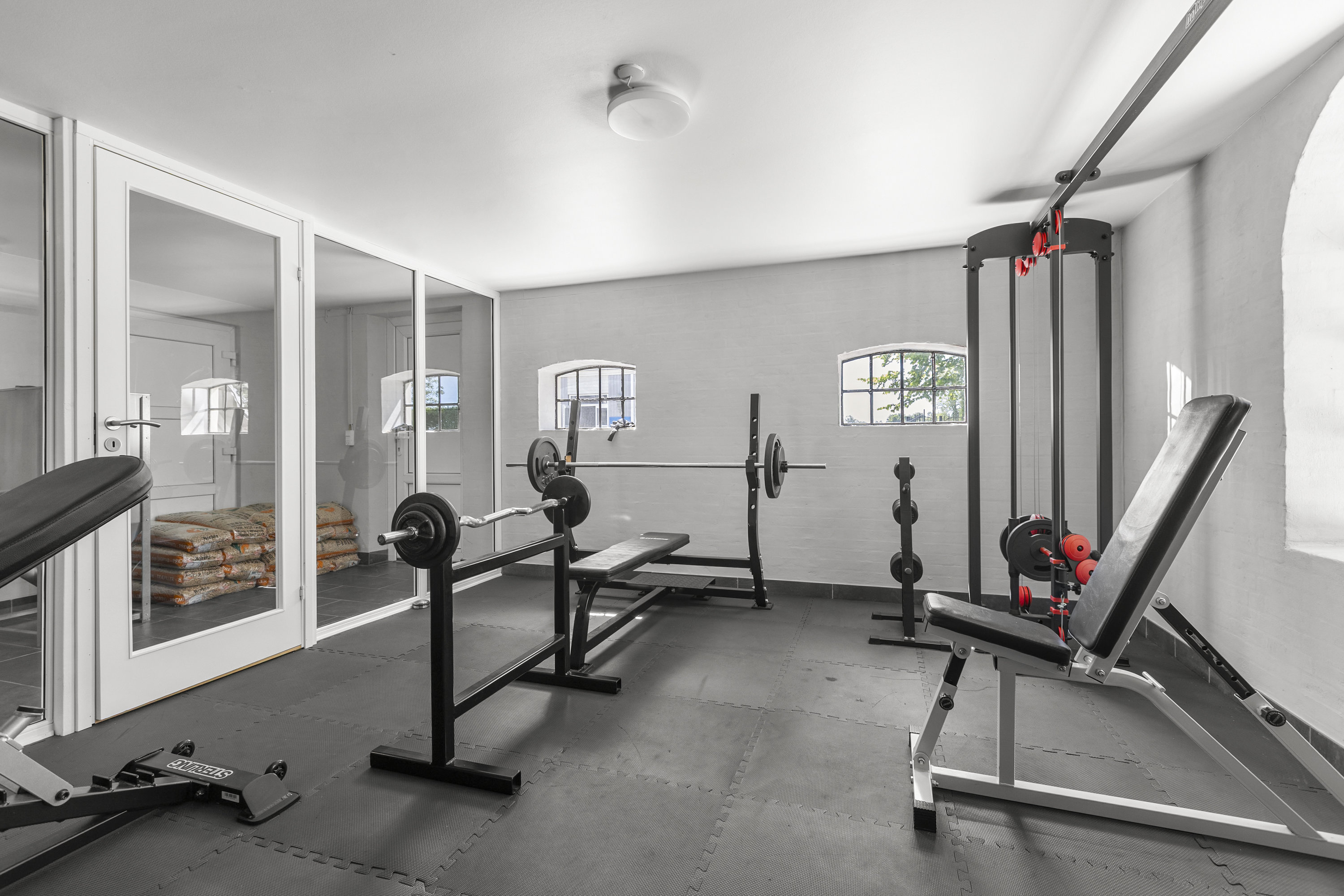 Fremhævet fitness lokale billede i fuldskærmstilstand. Billede af Valmosevej 30, Nåby, 4160 Herlufmagle