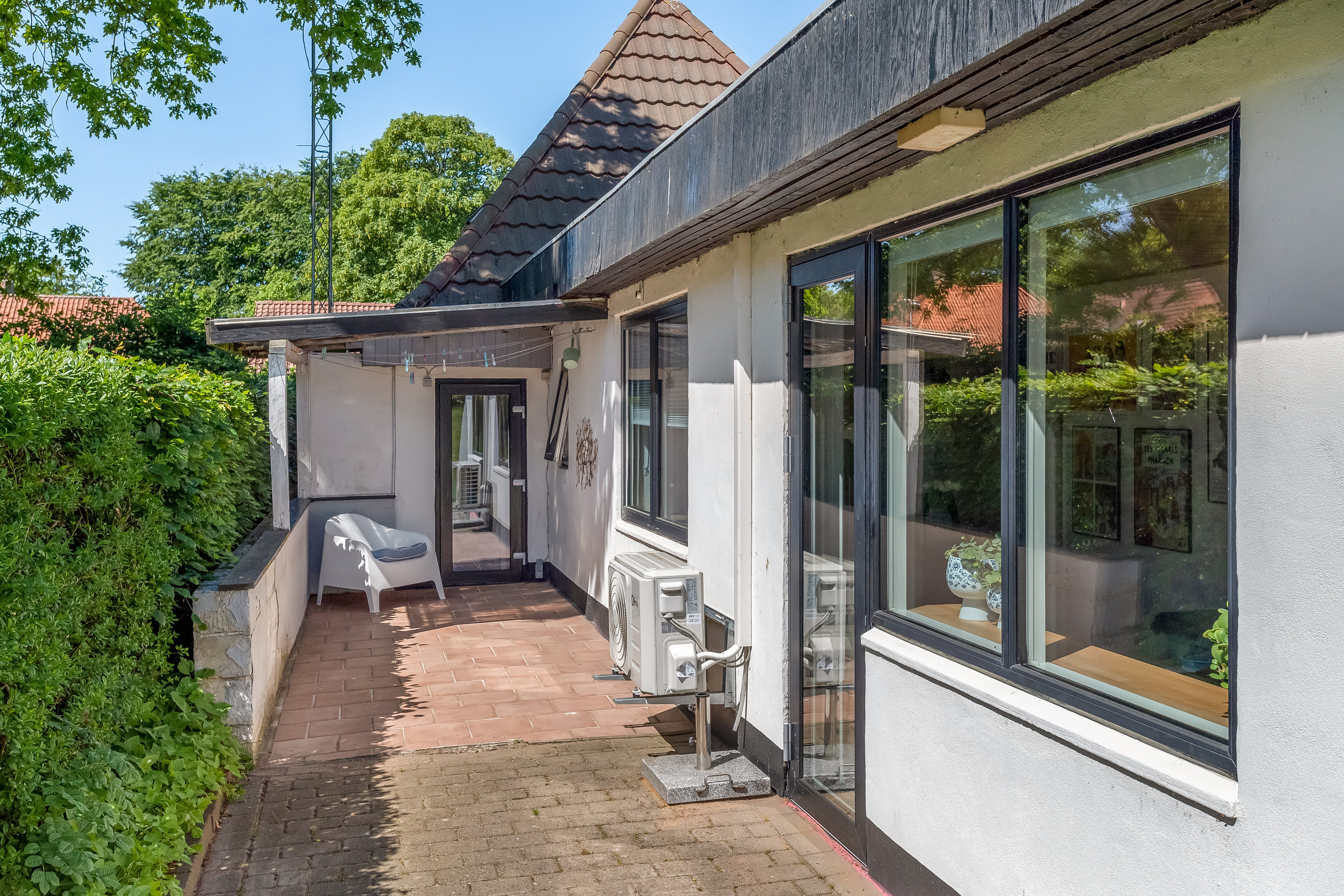 Fremhævet terrasse billede i fuldskærmstilstand. Billede af Ørnevej 4, 6950 Ringkøbing