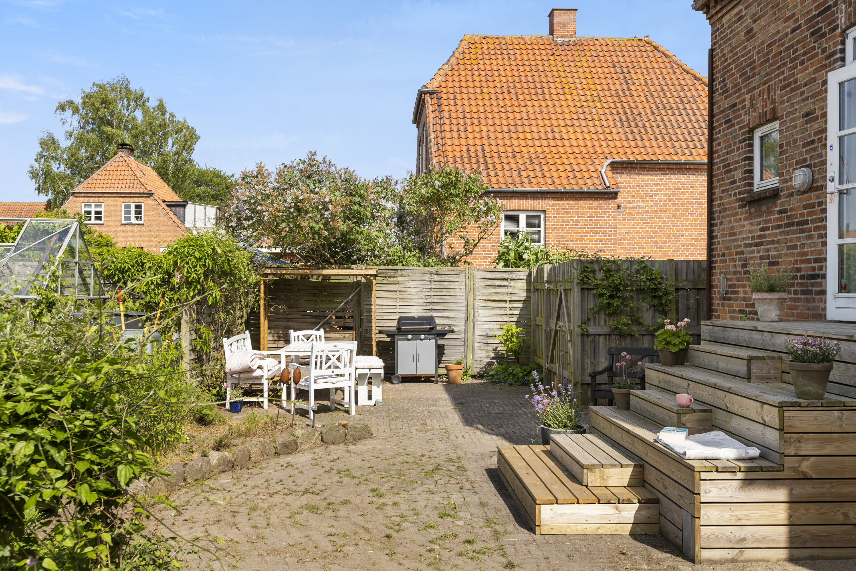 Miniaturebillede 1: terrasse. Billede af Teglgården 23, 4220 Korsør