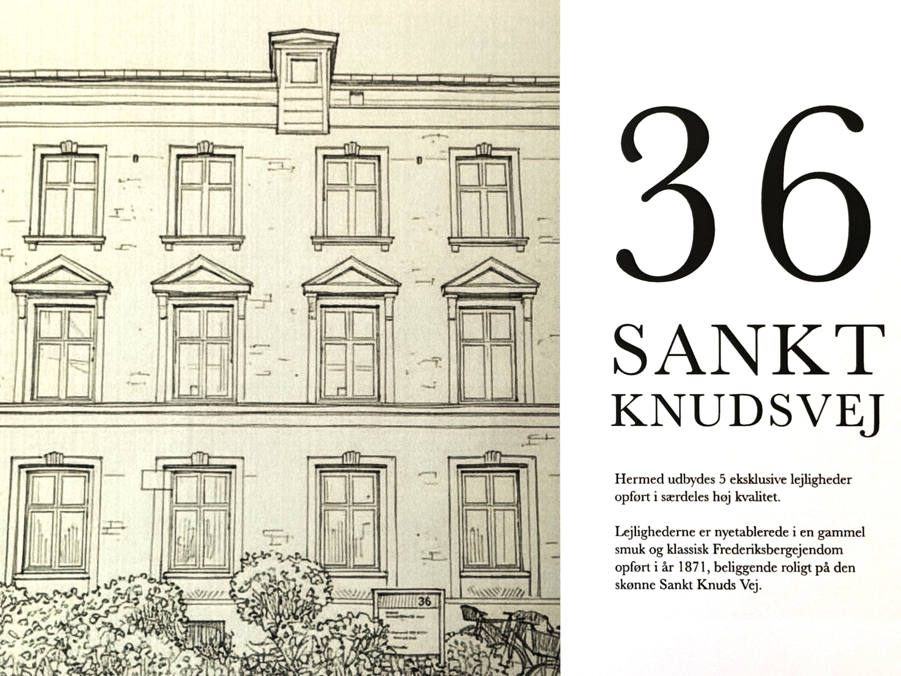 Fremhævet  billede i fuldskærmstilstand. Billede af Sankt Knuds Vej 36, 3., 1903 Frederiksberg C 
