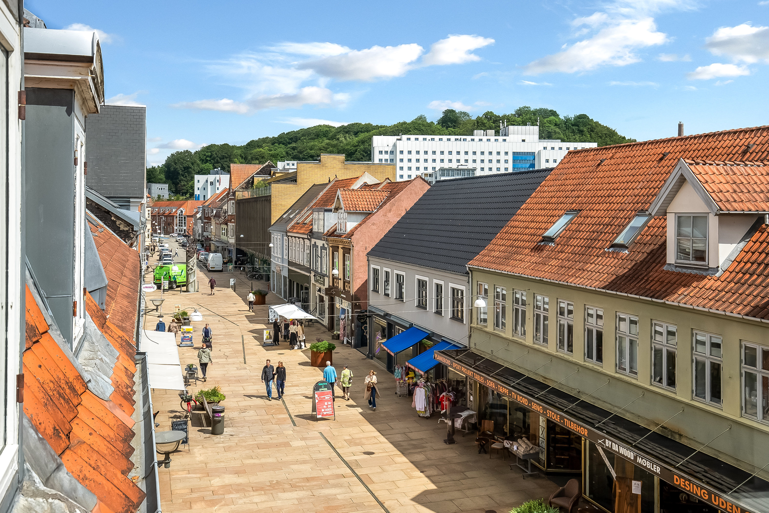 Fremhævet udsigt billede i fuldskærmstilstand. Billede af Vestergade 13A, 1. th., 7100 Vejle