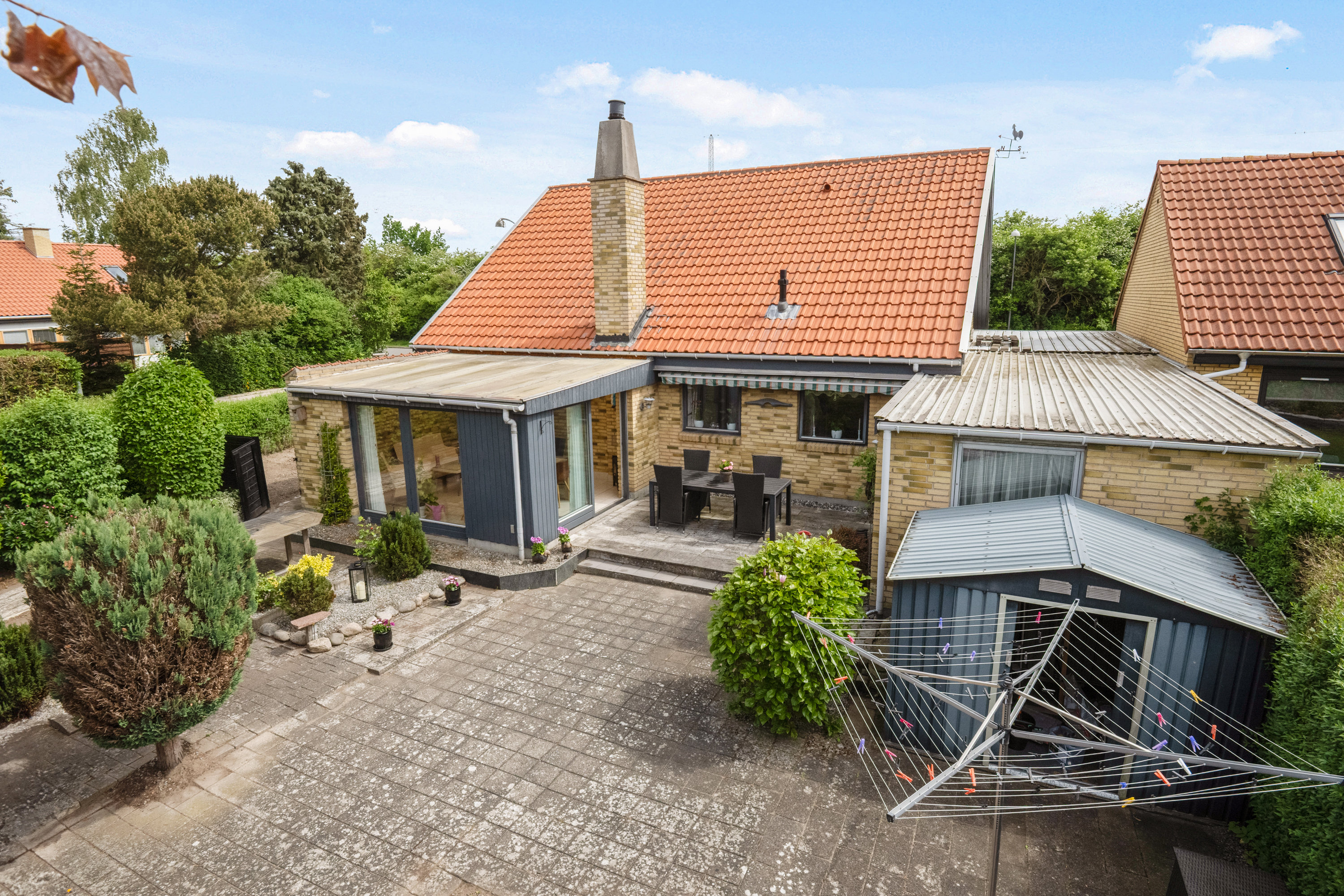 Villa: Facade på Langåvej 21, 2650 Hvidovre