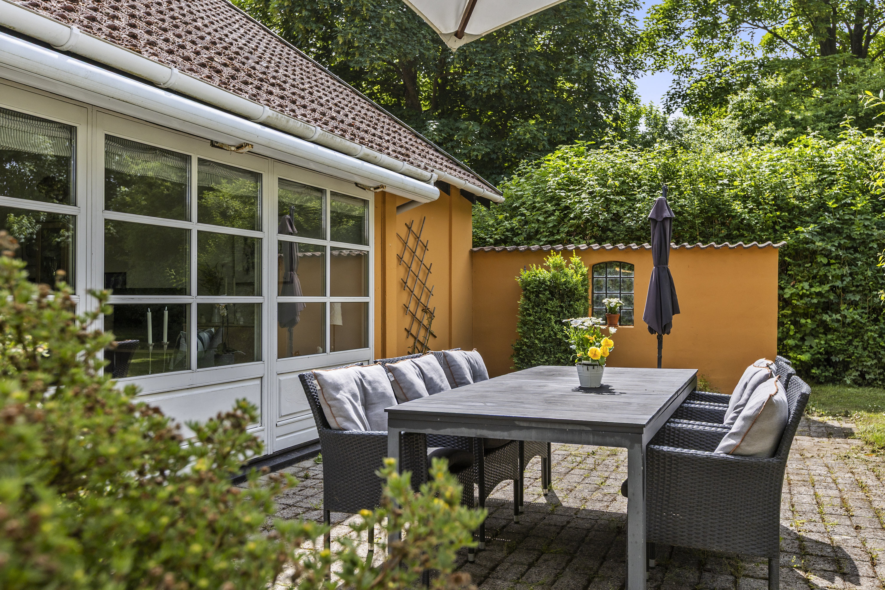 Fremhævet terrasse billede i fuldskærmstilstand. Billede af Tolstrupvej 29, Havbyrd, 4100 Ringsted