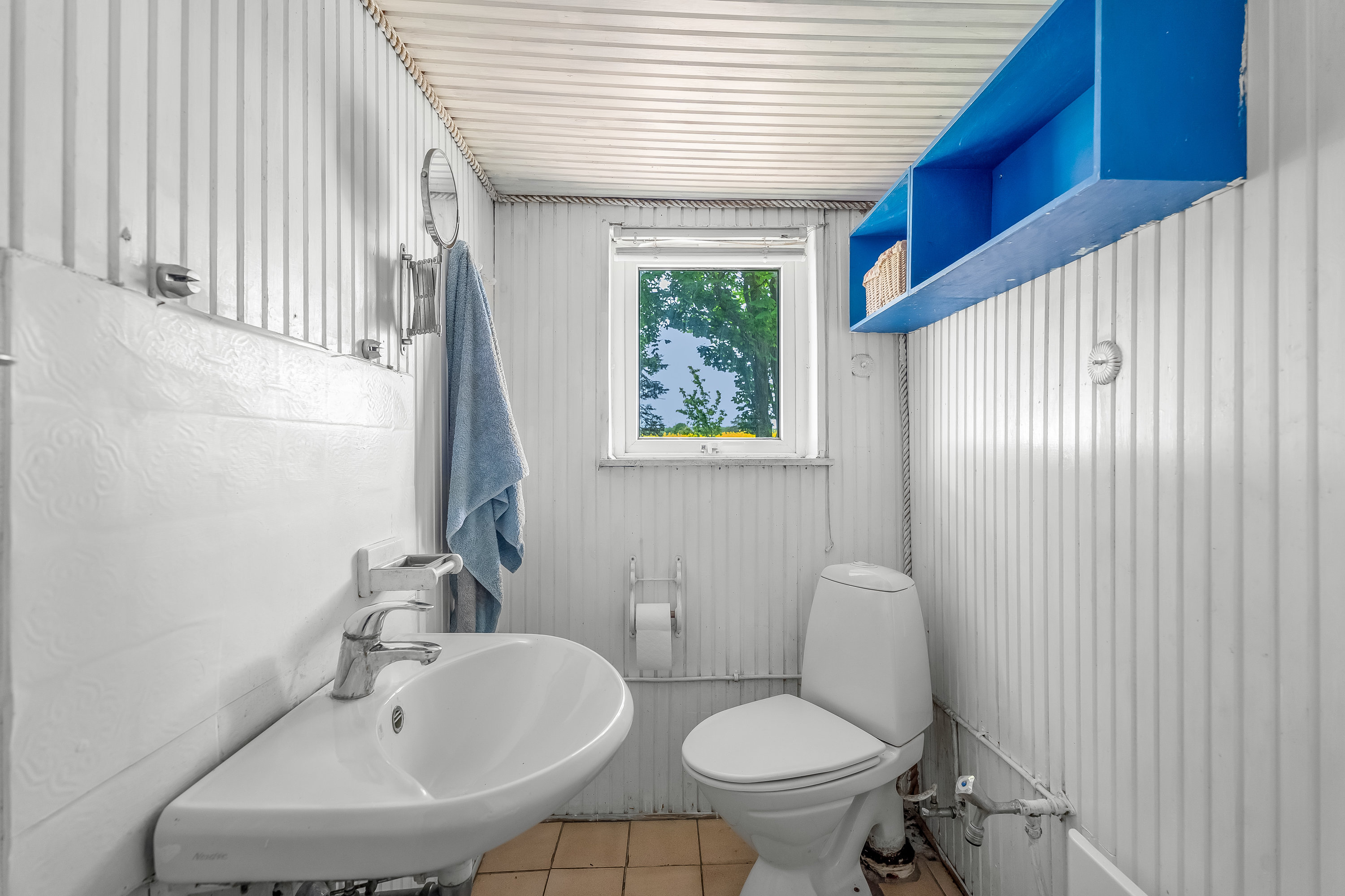 Fremhævet toilet billede i fuldskærmstilstand. Billede af Markstien 2, 4913 Horslunde
