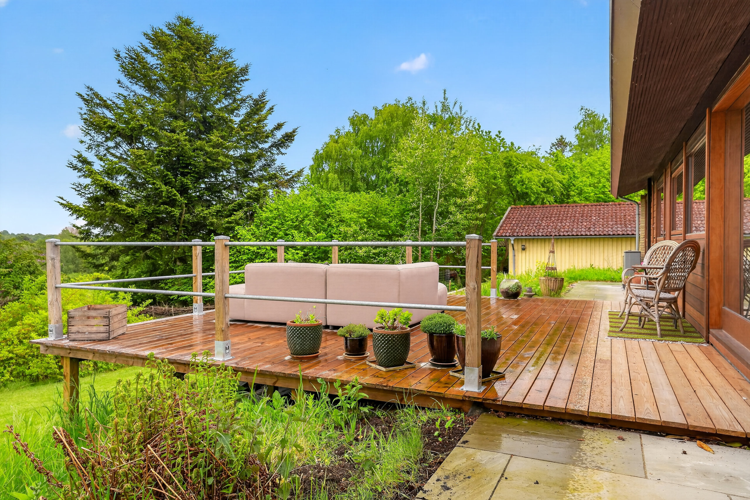 Miniaturebillede 1: terrasse. Billede af Møllebjergvej 26, Ramløse, 3200 Helsinge