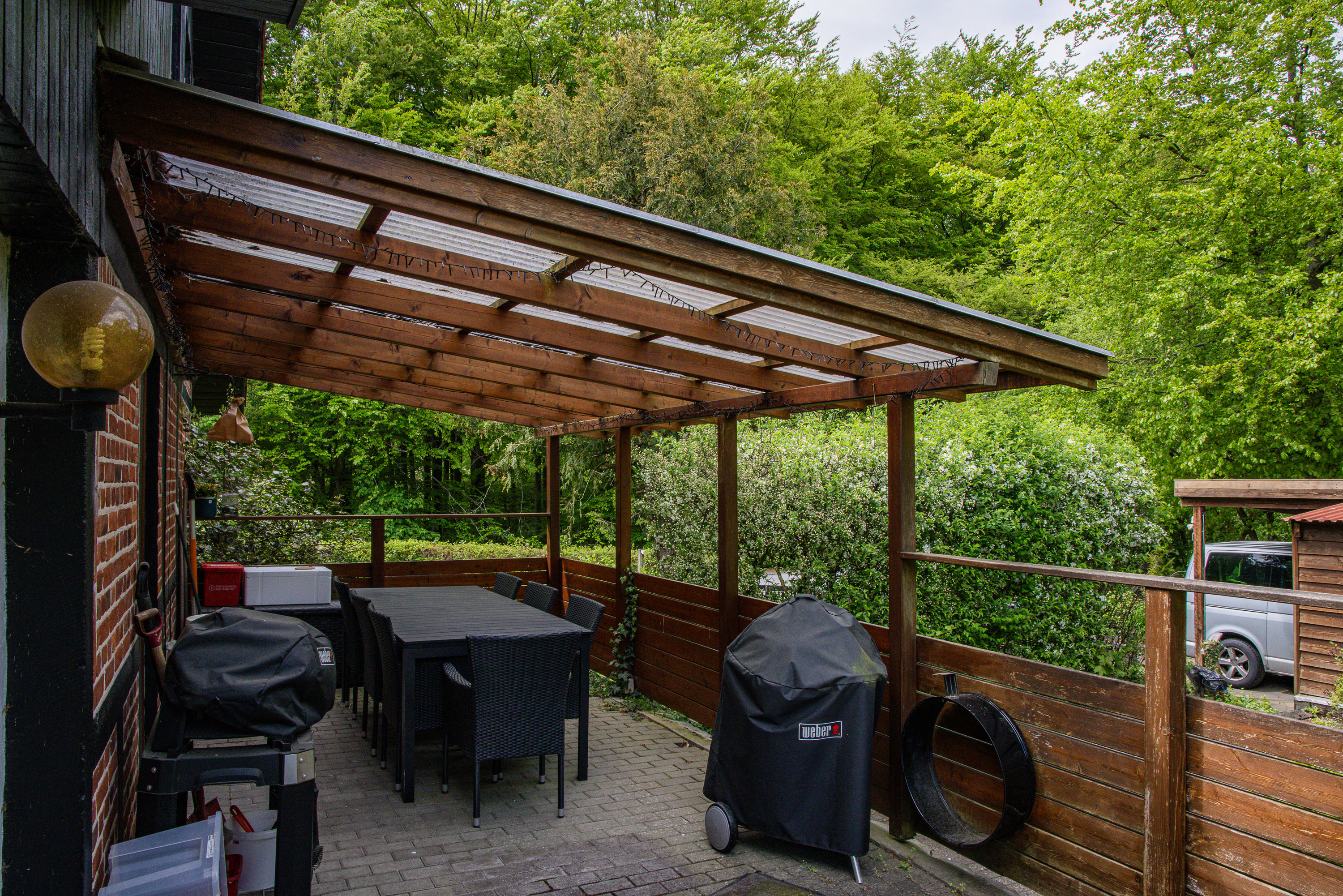 Fremhævet terrasse billede i fuldskærmstilstand. Billede af Skivevej 99, 8800 Viborg