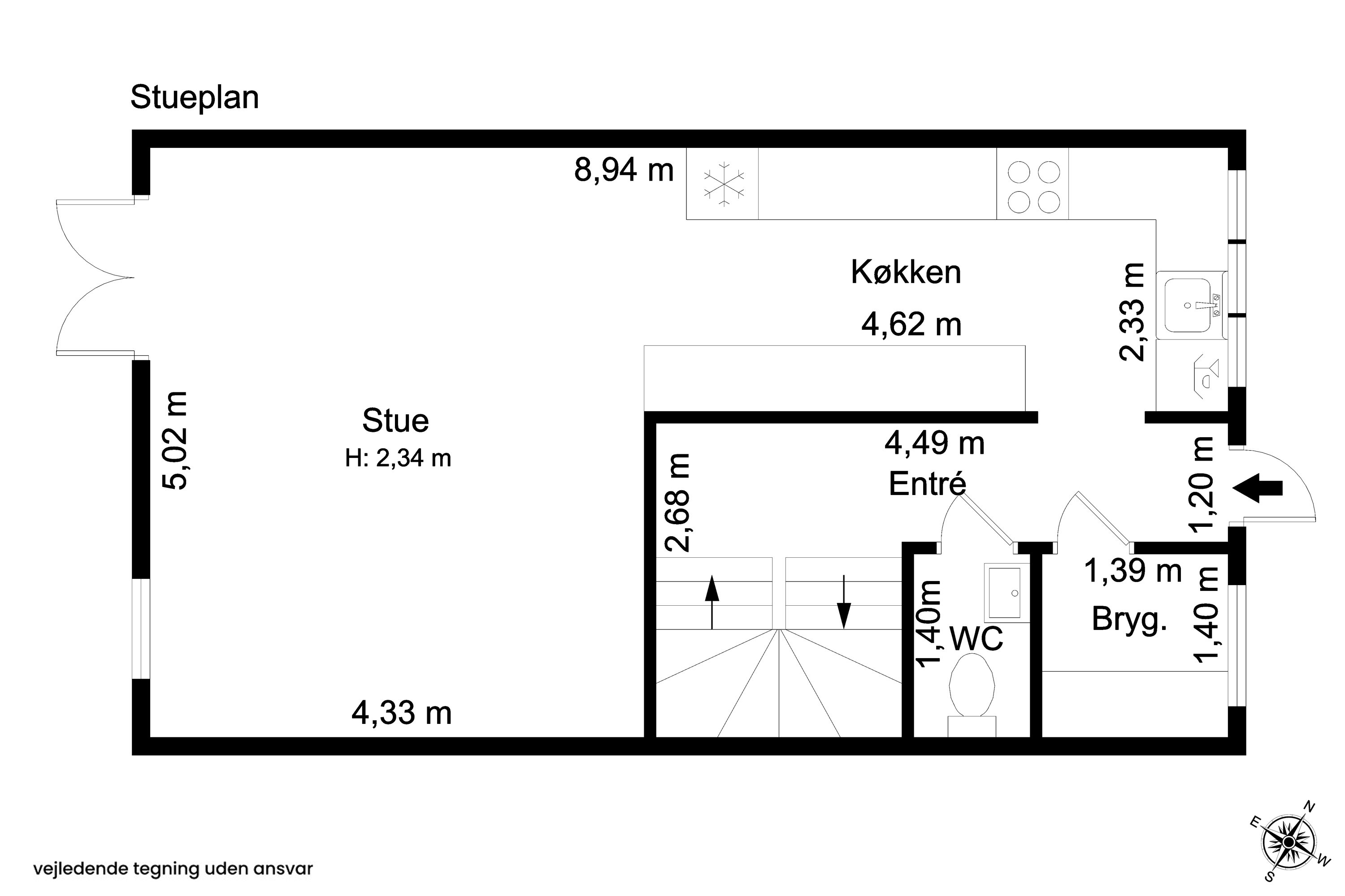 Plantegninger billede af Holmekrogen 34, 2830 Virum