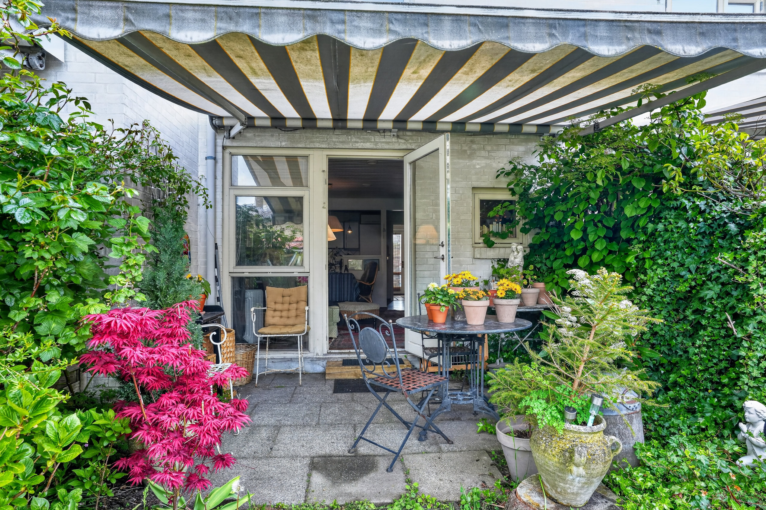 Rækkehus: Terrasse på Gl Banegårdsvej 12C, 3000 Helsingør