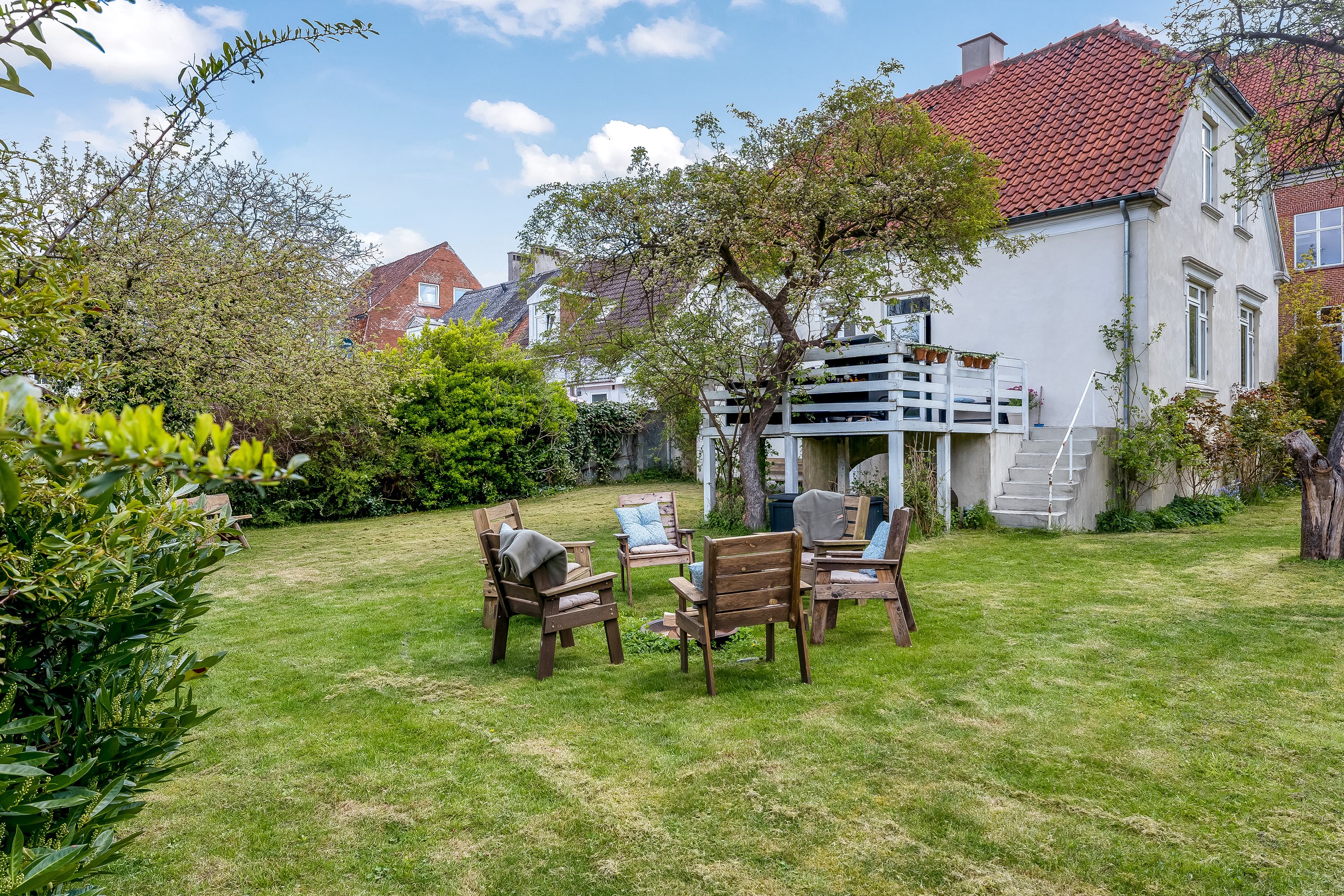 Miniaturebillede 1: have. Billede af Fromsgade 22, 4800 Nykøbing F