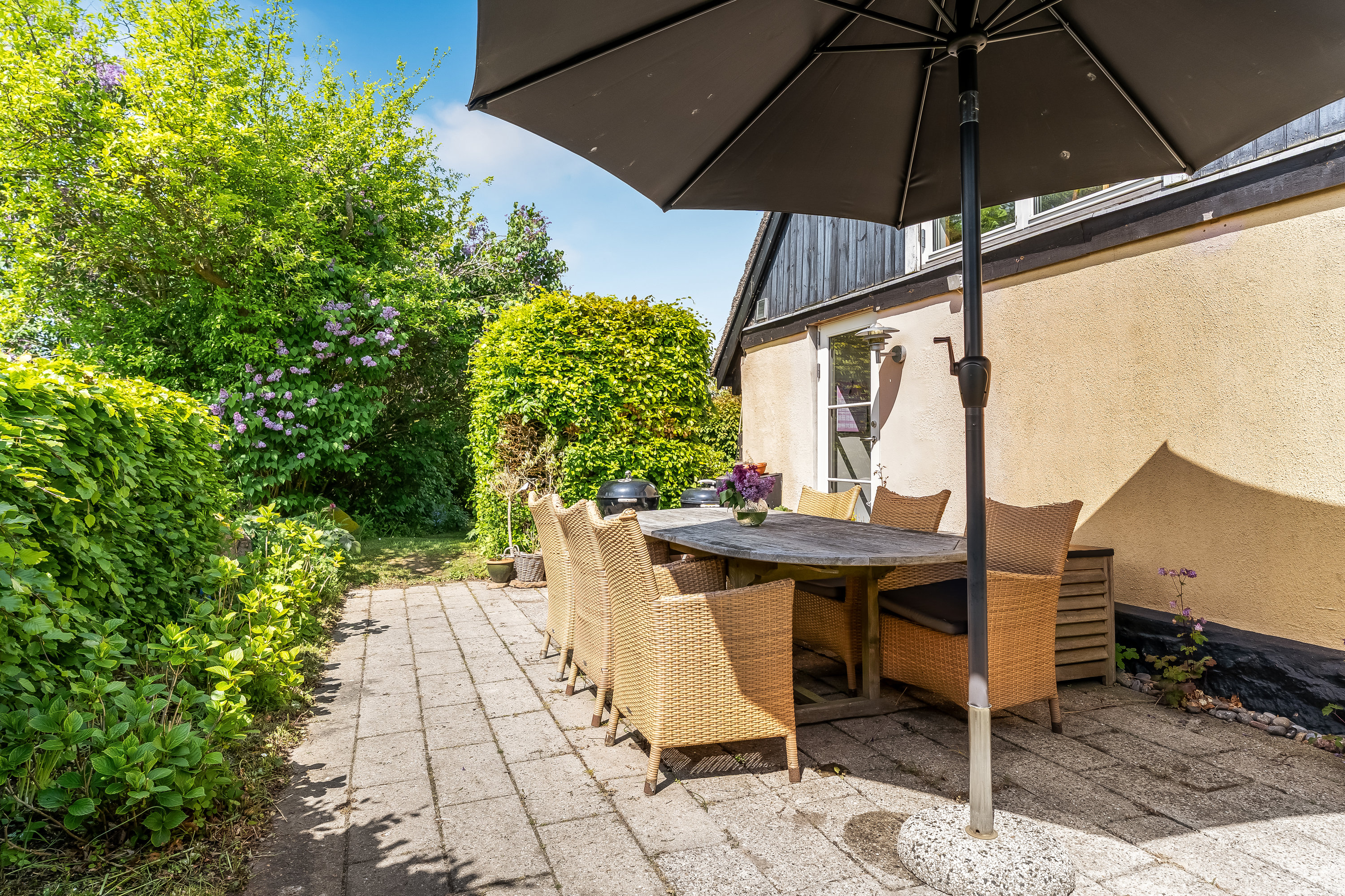 Miniaturebillede 2: terrasse. Billede af Pregehøjvej 18, 4800 Nykøbing F