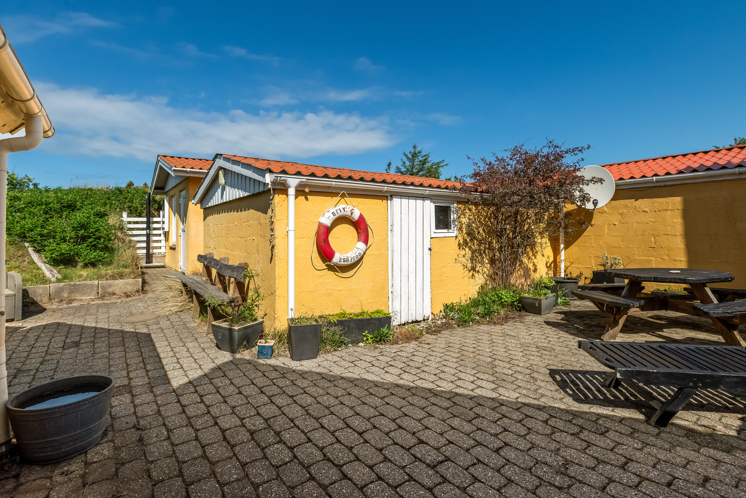 Fremhævet terrasse billede i fuldskærmstilstand. Billede af Vestklitvej 30D, st.. 4., Klegod, 6950 Ringkøbing