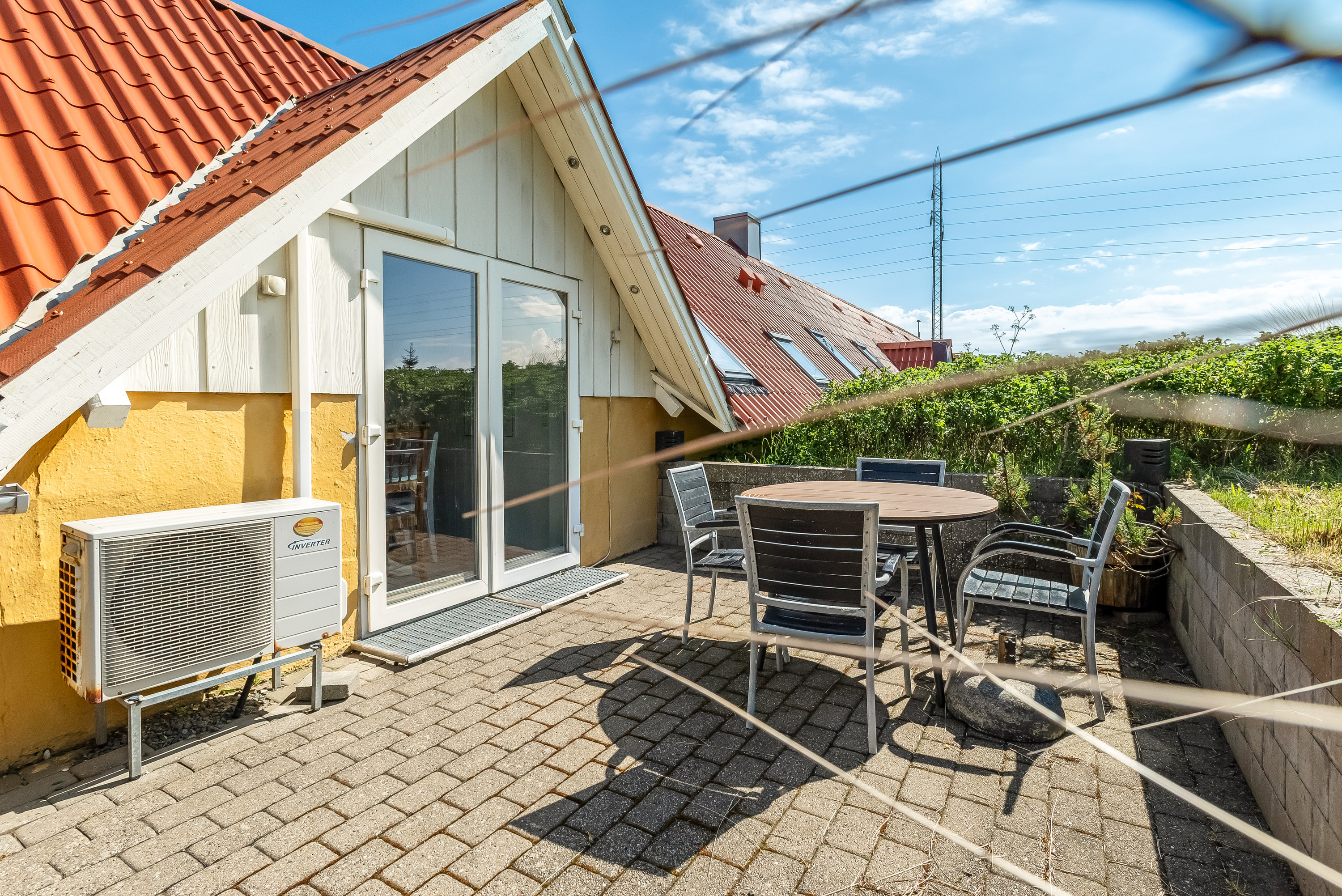 Fremhævet terrasse billede i fuldskærmstilstand. Billede af Vestklitvej 30D, st.. 4., Klegod, 6950 Ringkøbing
